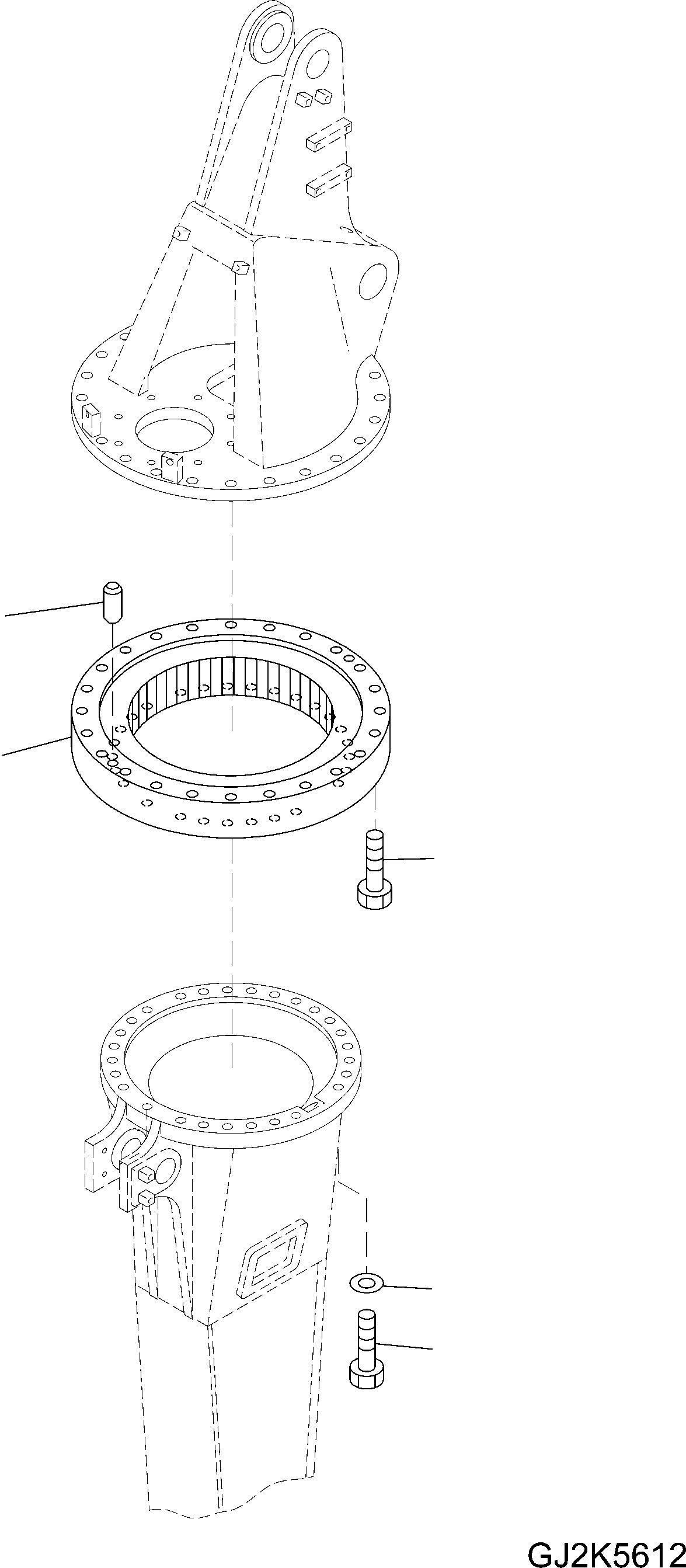 CIRCLE,SWING 202-966-7501 KOMATSU