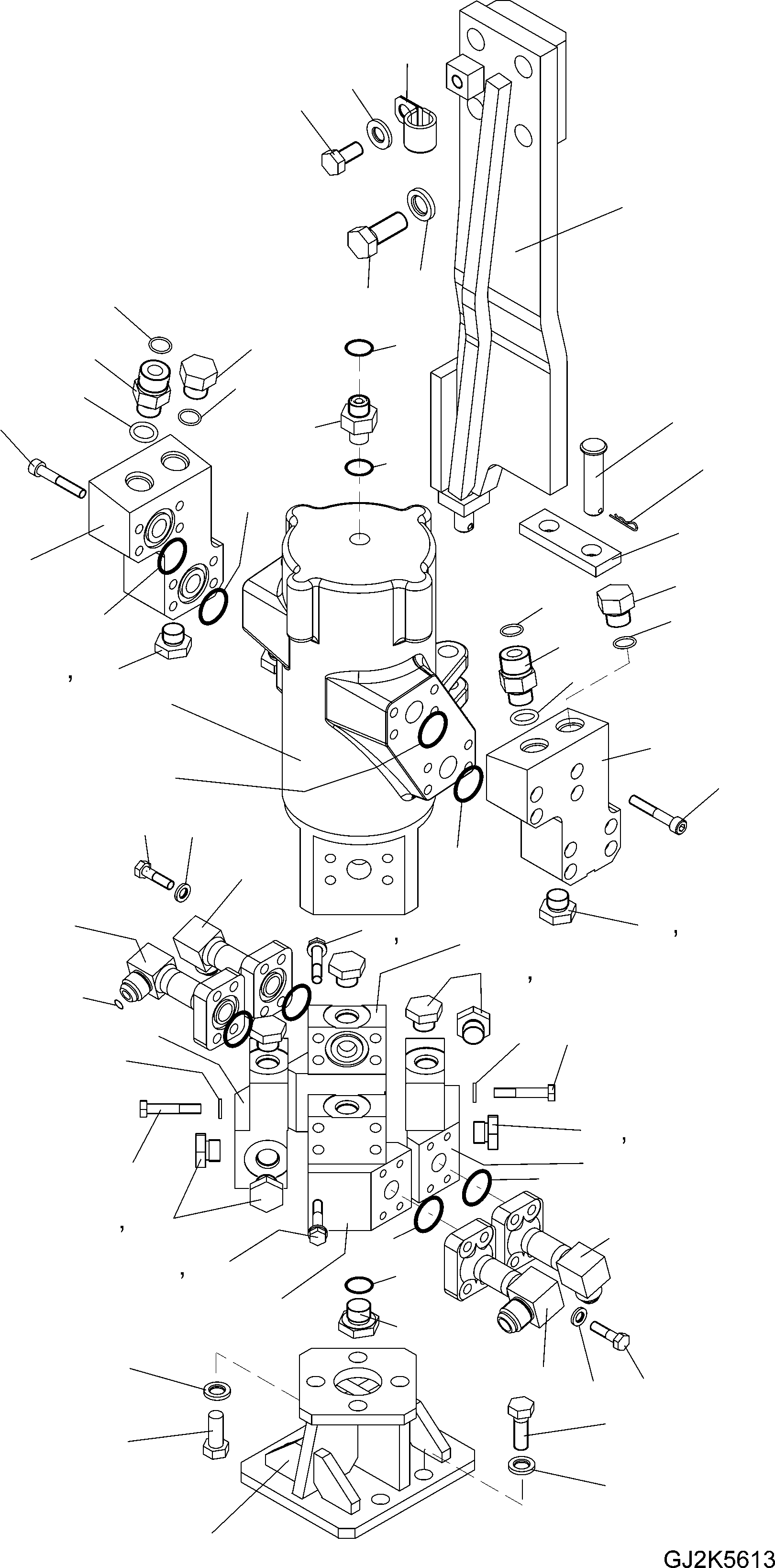 SWIVEL JOINT ASSEMBLY (703-09-31622) KOMATSU