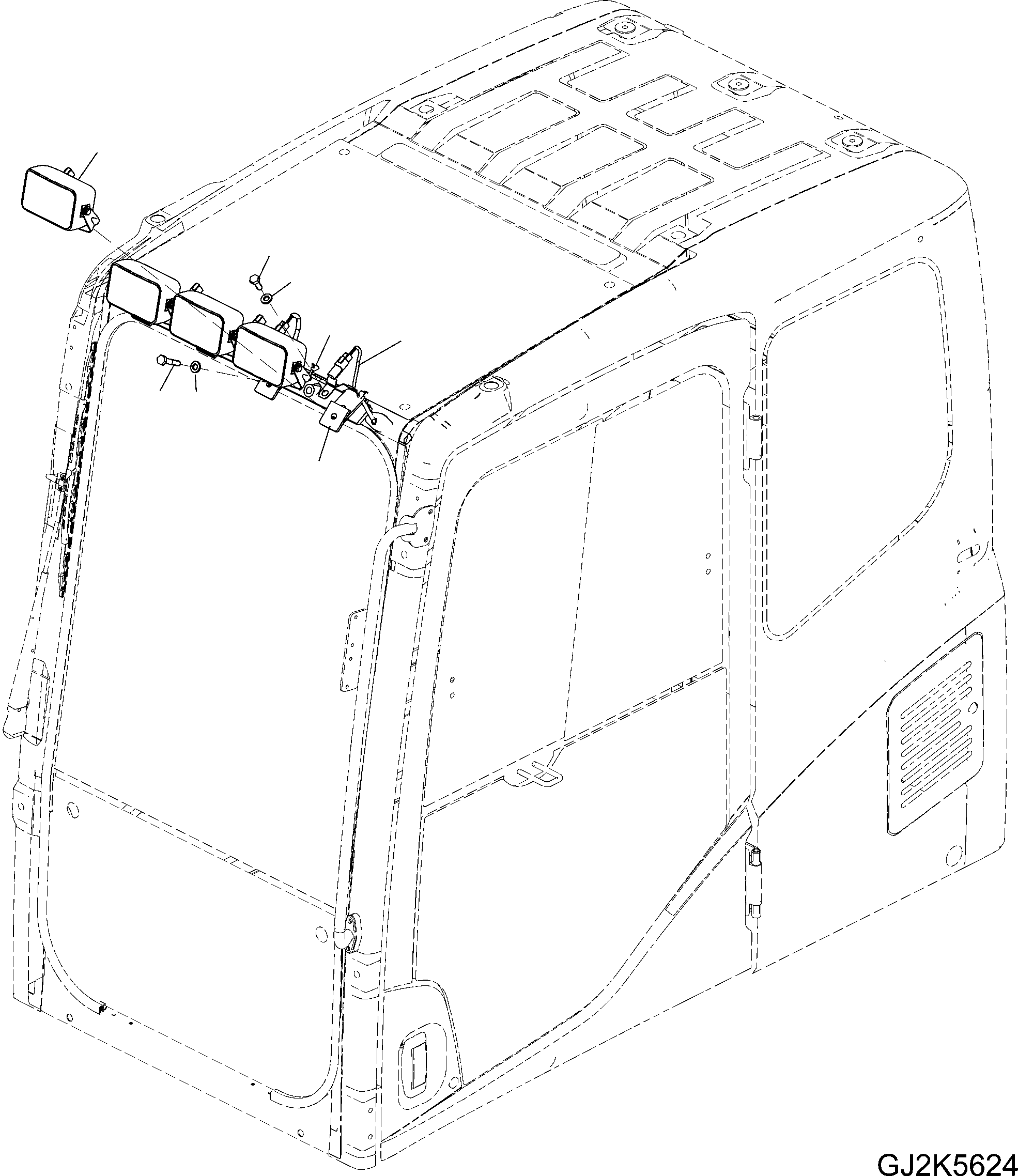 Жгут проводов 20J-06-11551 KOMATSU