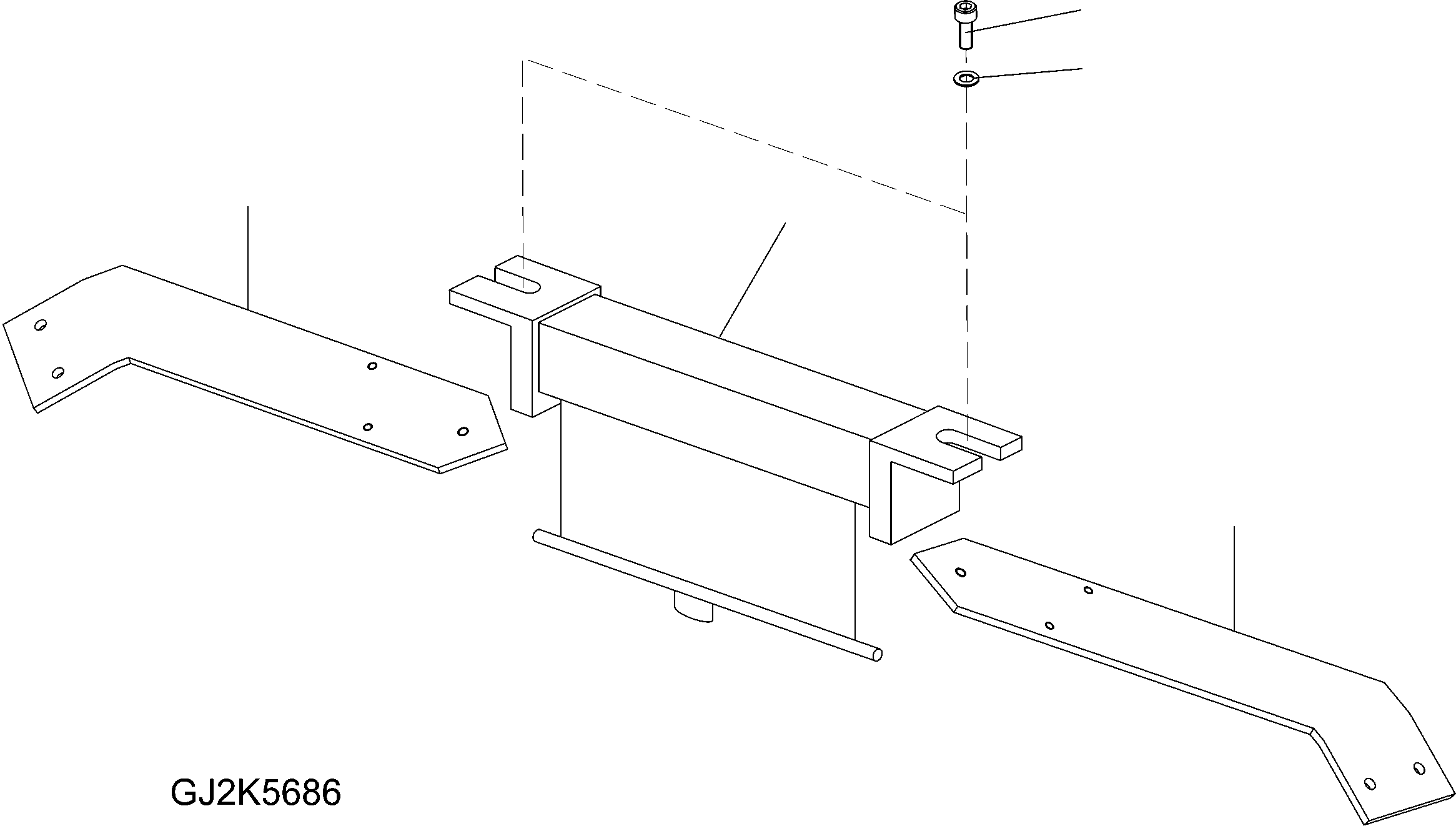BRACKET, RHS 421-926-H370 KOMATSU