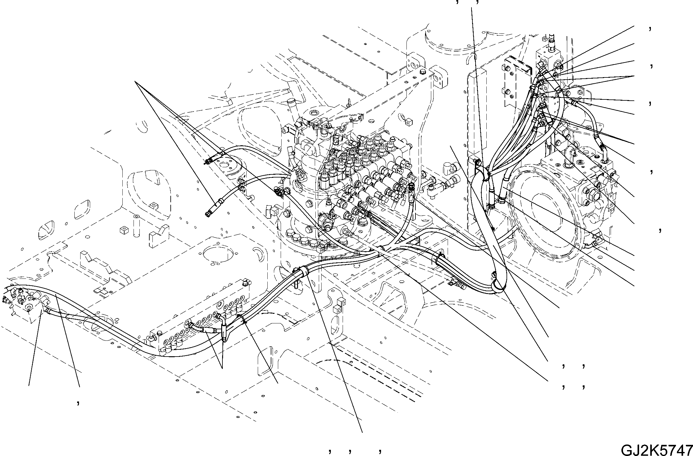 Шланг 02760-004A7 KOMATSU