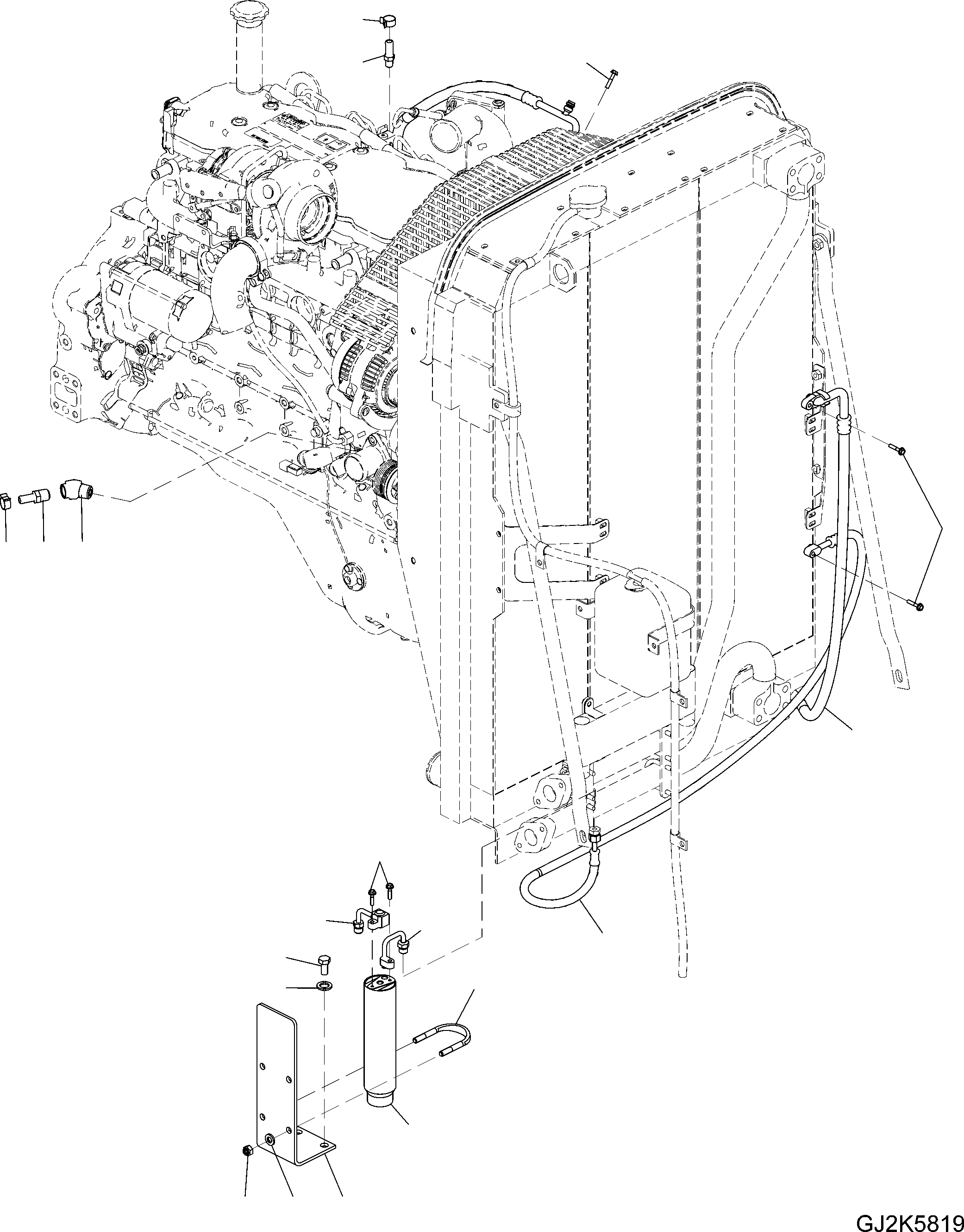 Шланг 20K-979-3470 KOMATSU