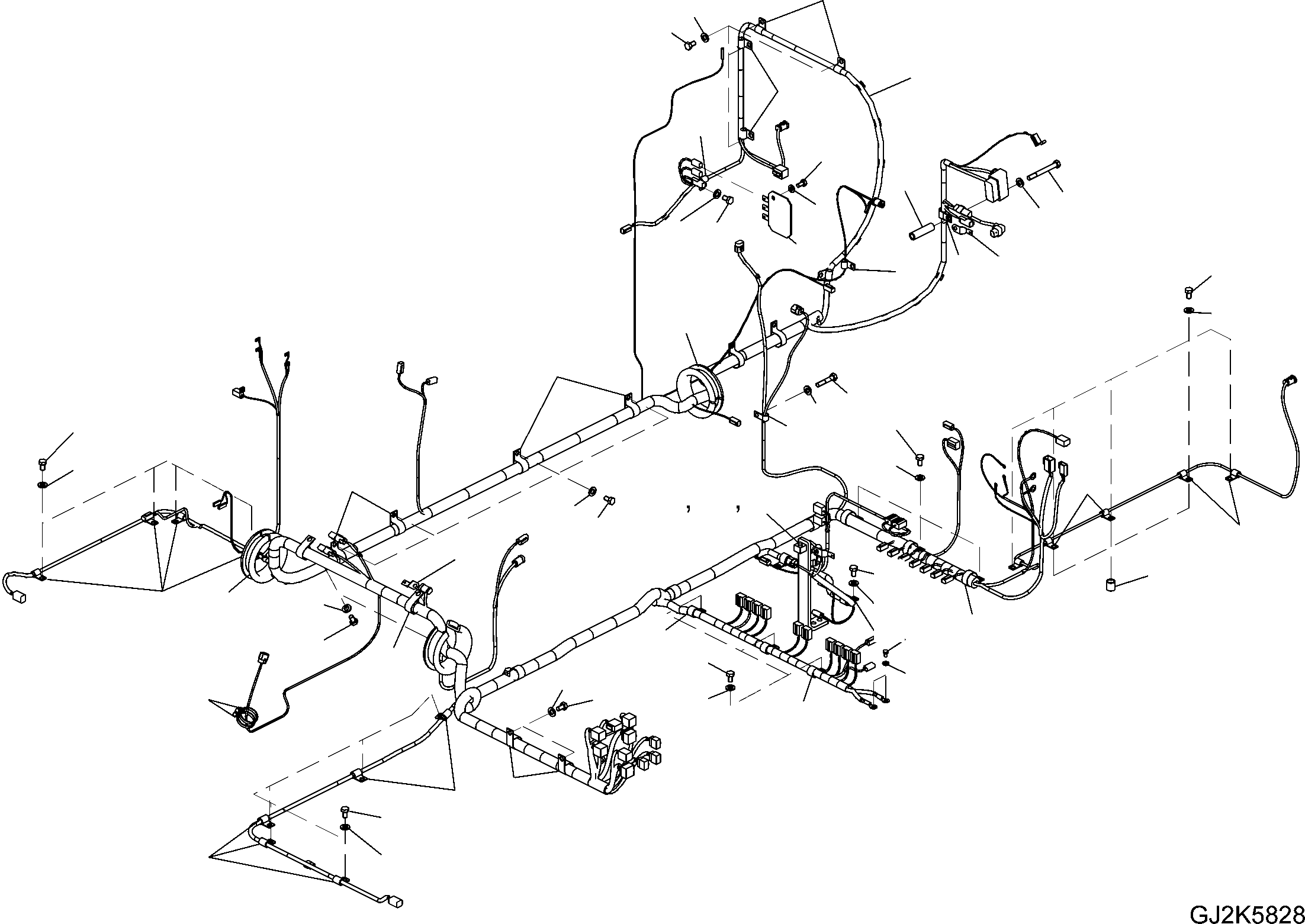 MACHINE HARNESS 20K-06-32952 KOMATSU