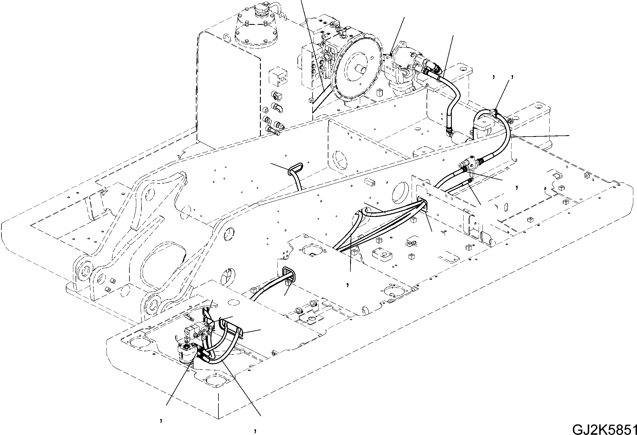 Шланг 02765-00427 KOMATSU