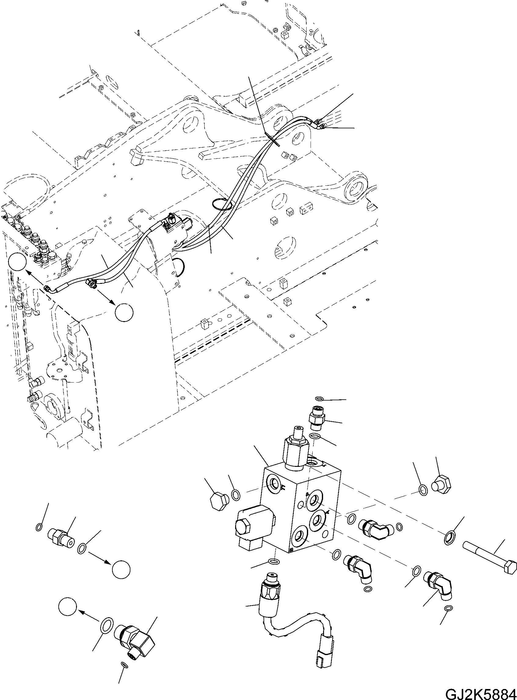 Шланг 02778-002A7 KOMATSU