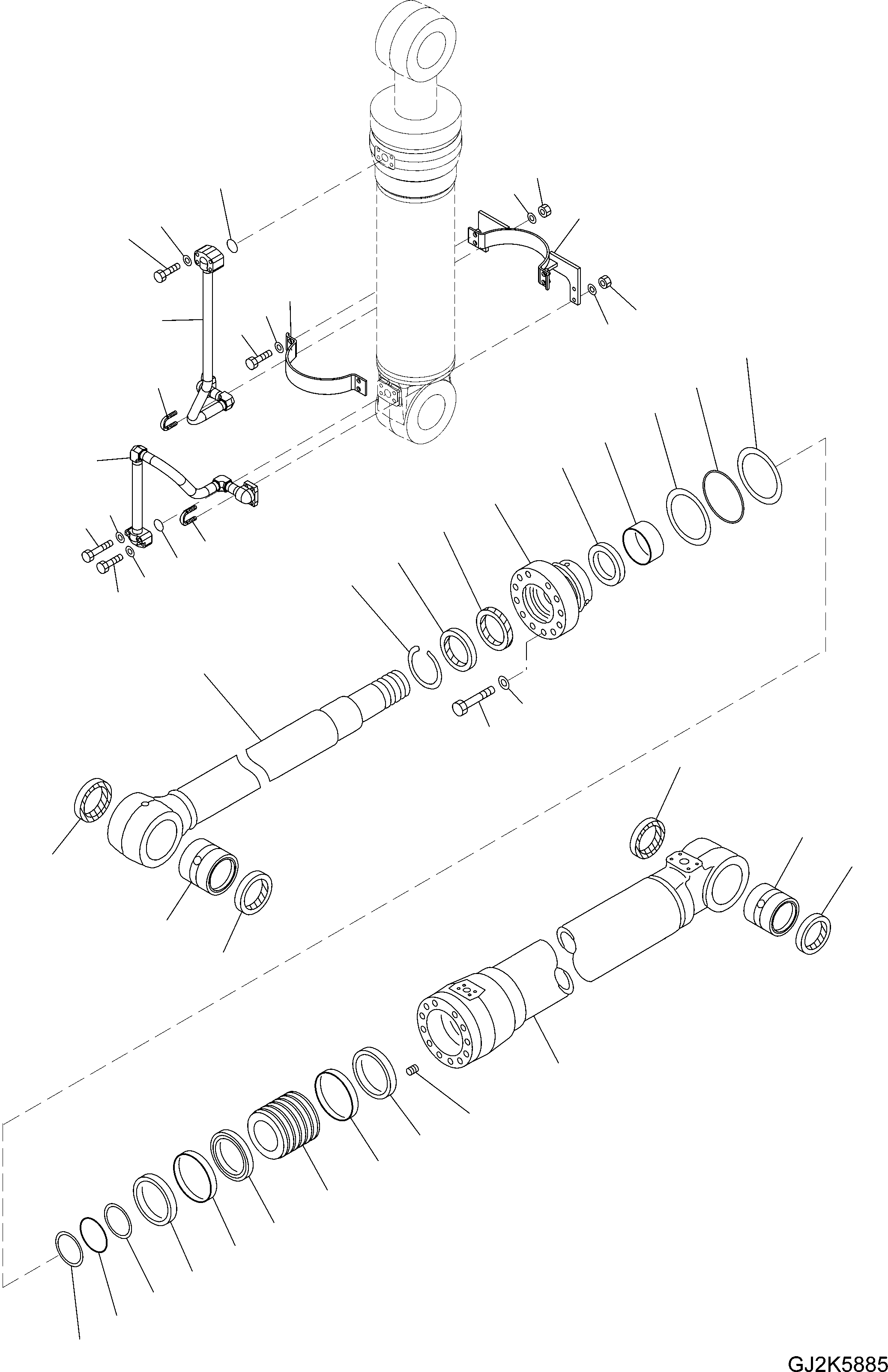 Трубка 707-86-67640 KOMATSU