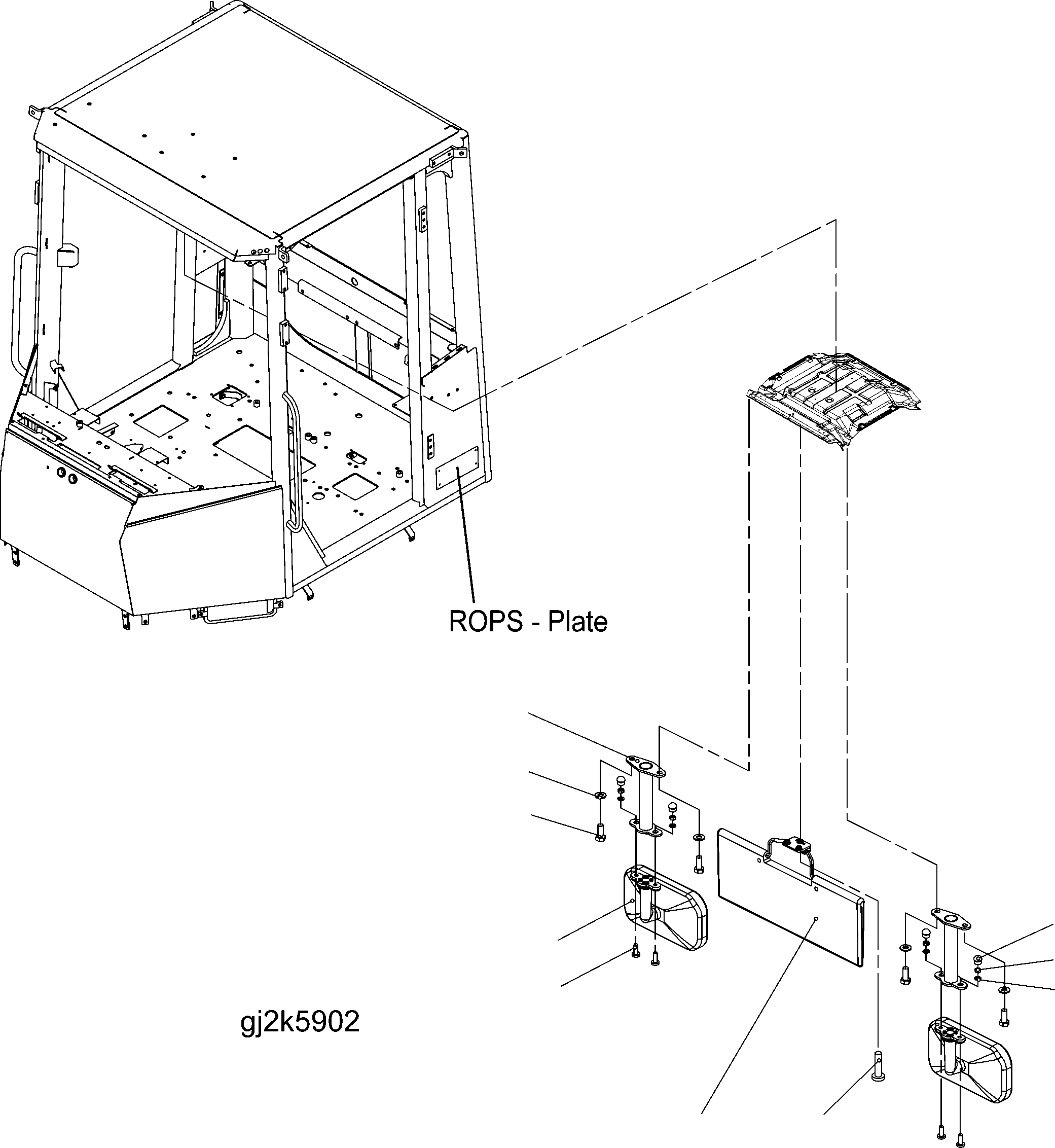 Держатель 419-56-H3F10 KOMATSU