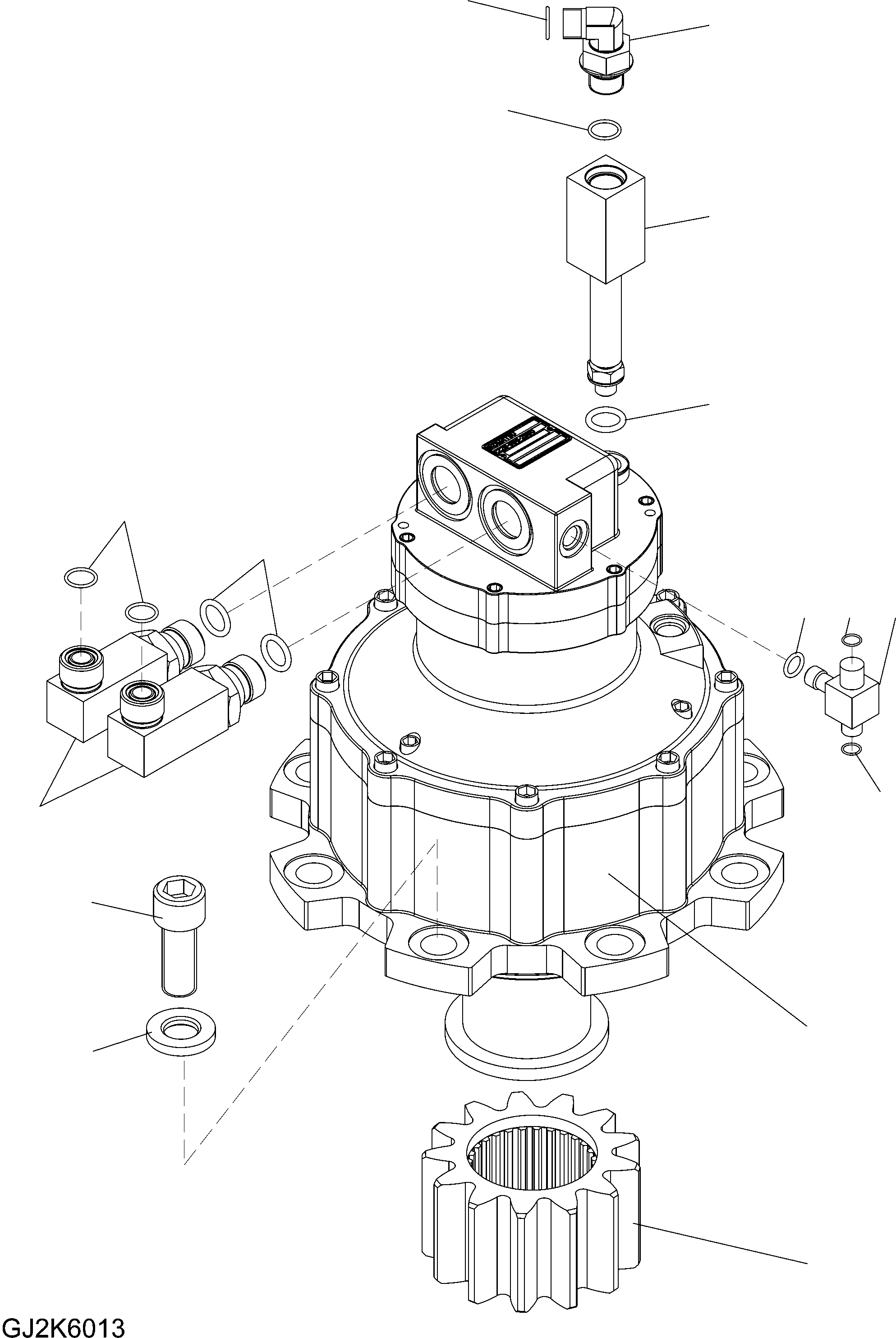 Шайба плоская 01643-52060 KOMATSU