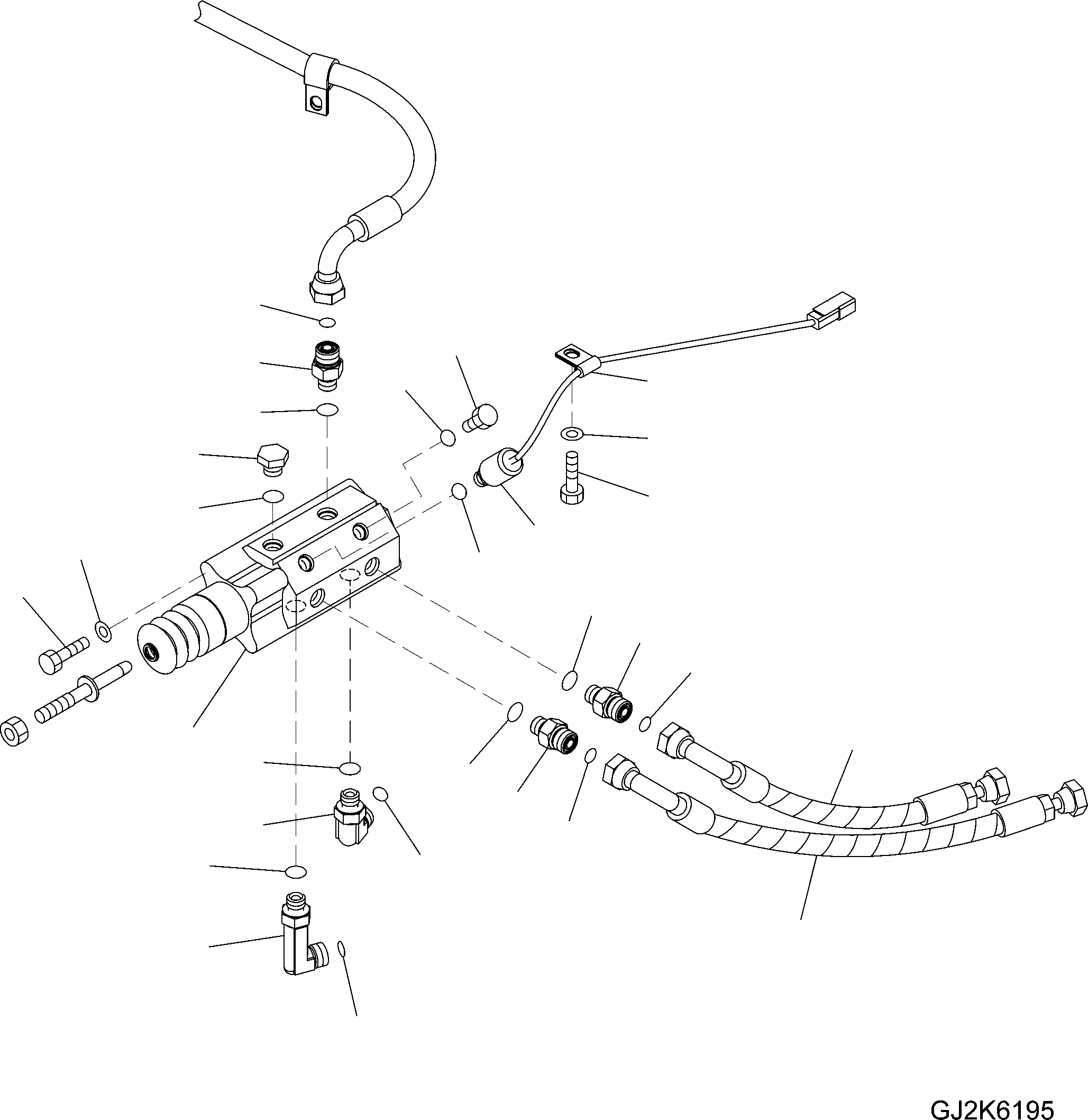 BRAKE VALVE 423-43-H7312 KOMATSU