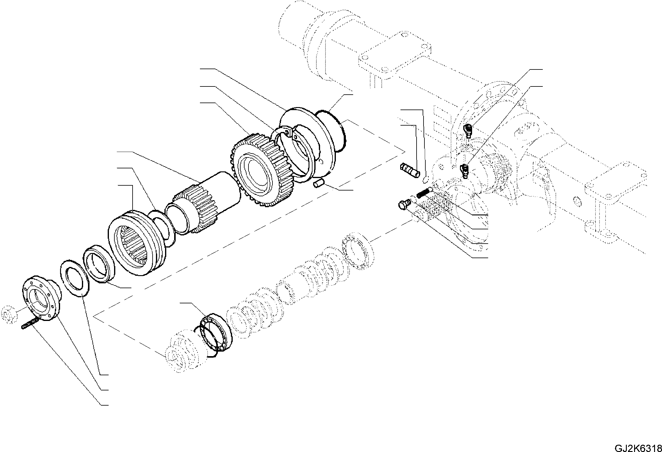 Disc, Washer 20J-22-11520 KOMATSU