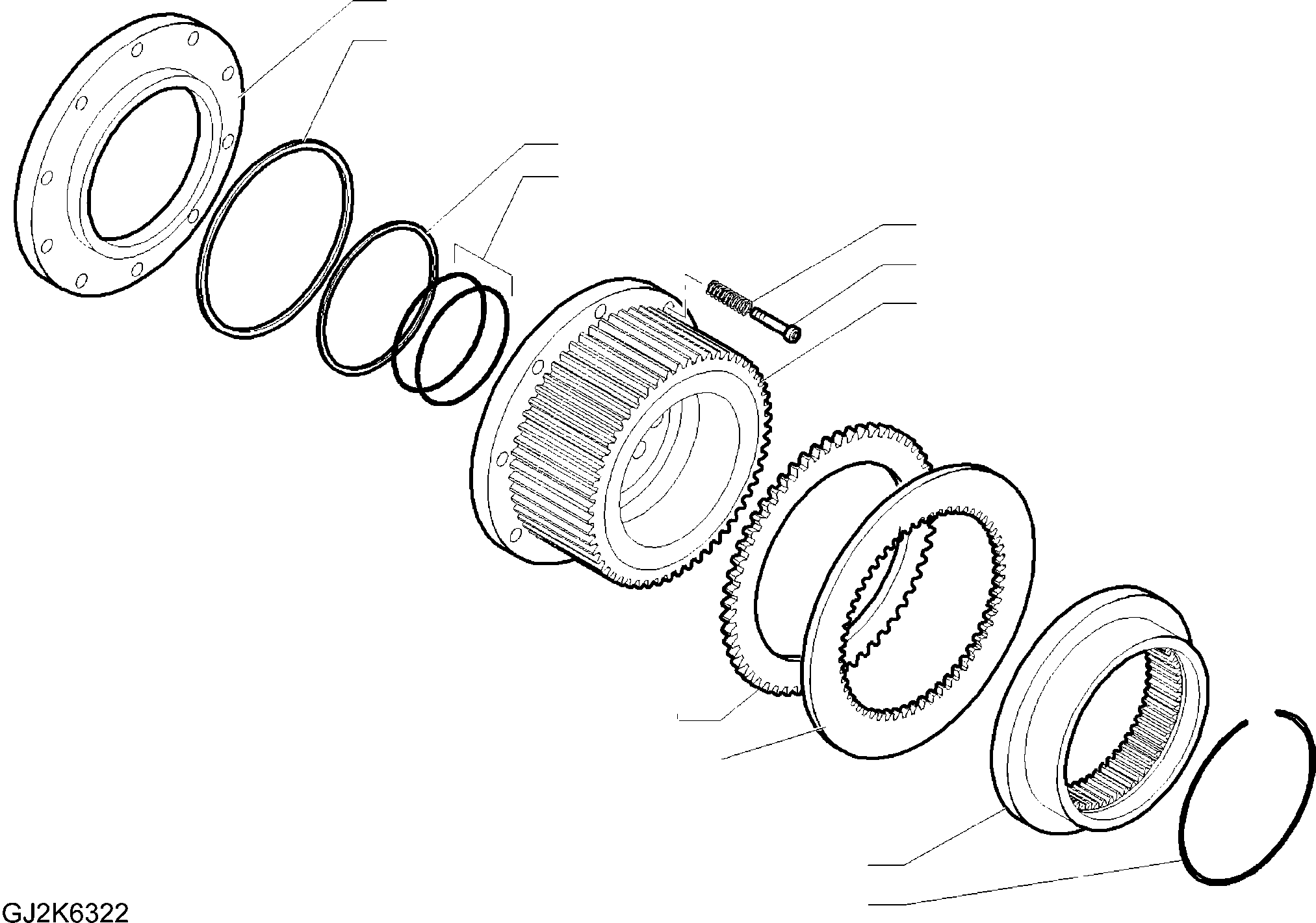 PISTON GASKET 20K-23-32230 KOMATSU