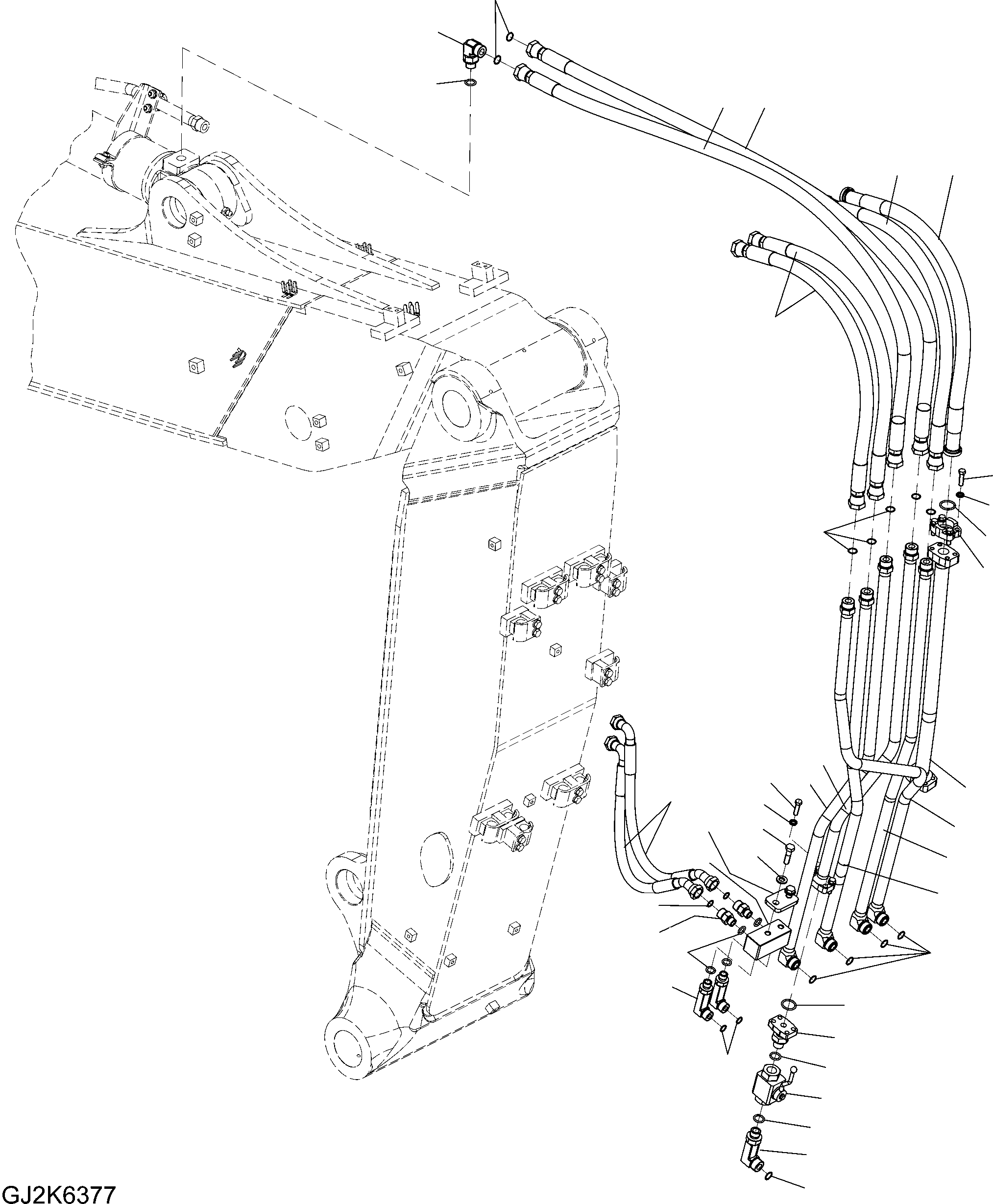 Шланг 02777-00609 KOMATSU