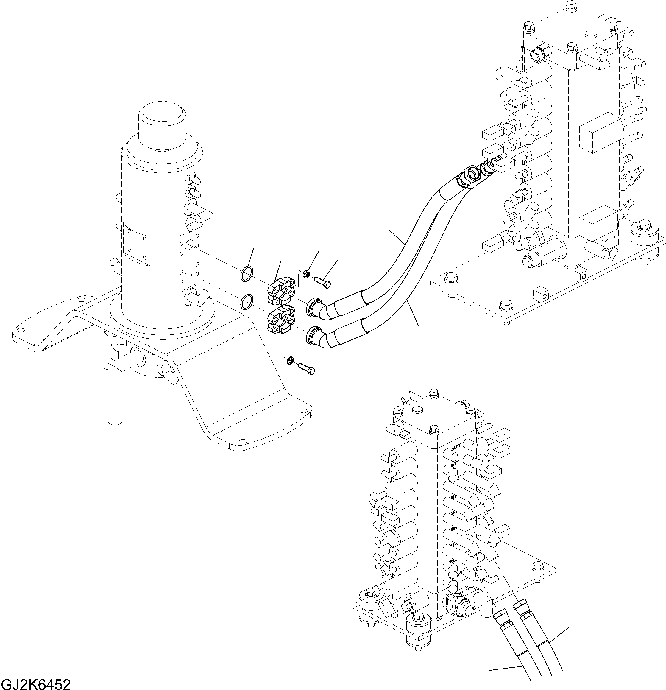 Шланг 20E-62-31840 KOMATSU