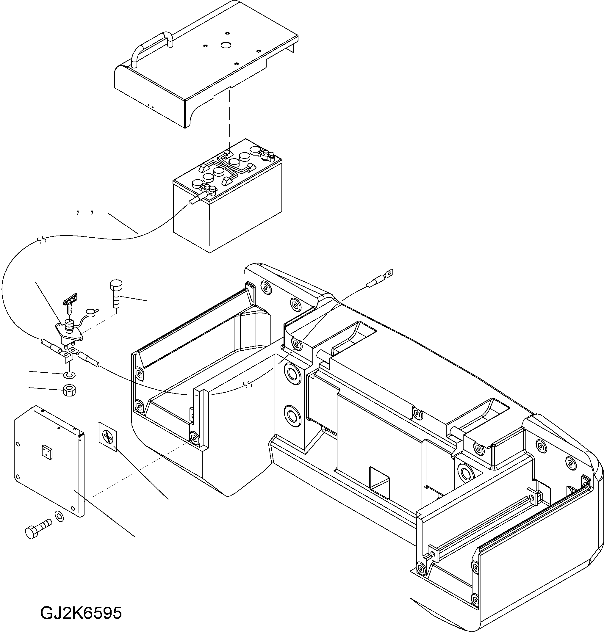 COVER, RHS 418-06-H4190 KOMATSU