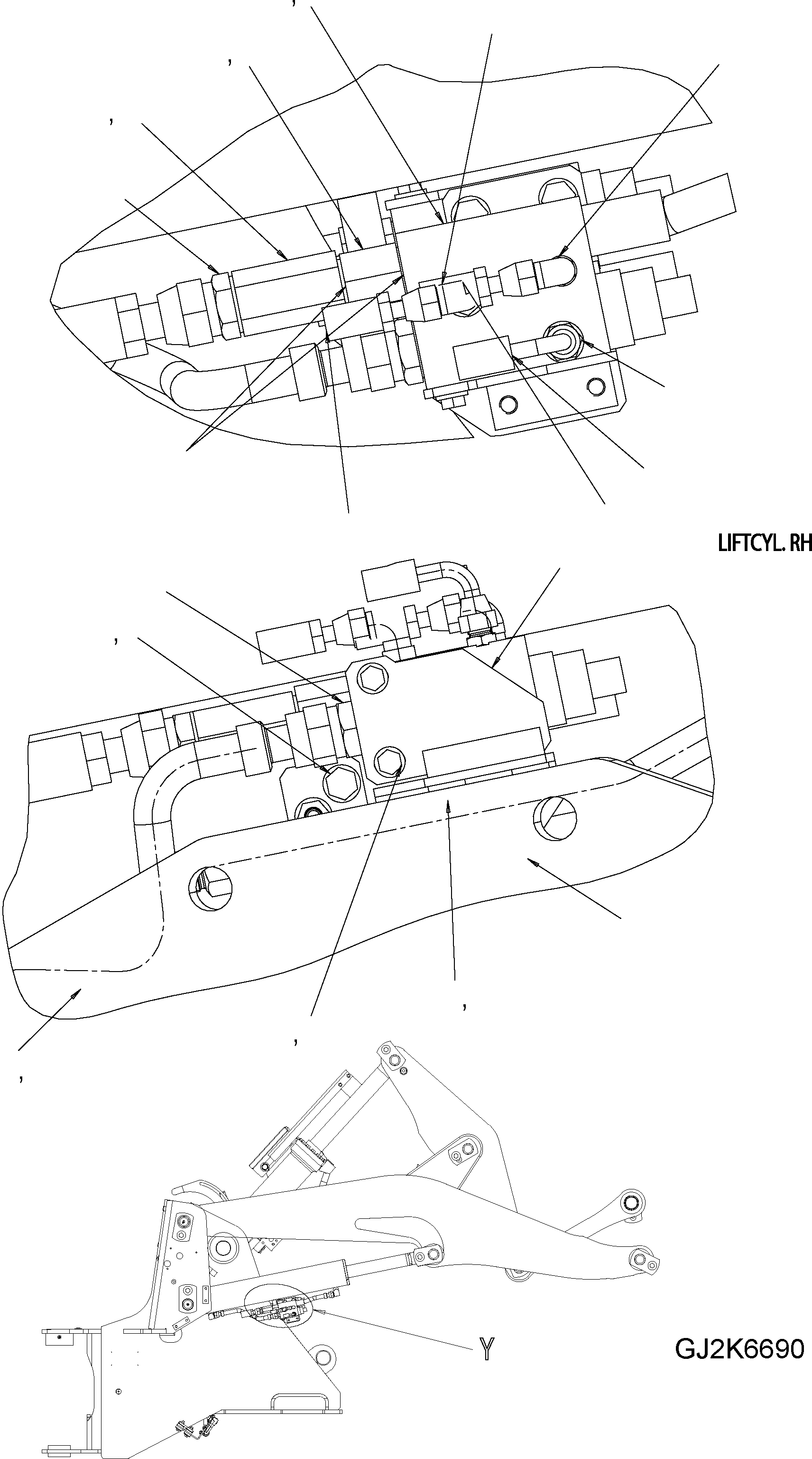 Кронштейн 417-T90-4161 KOMATSU