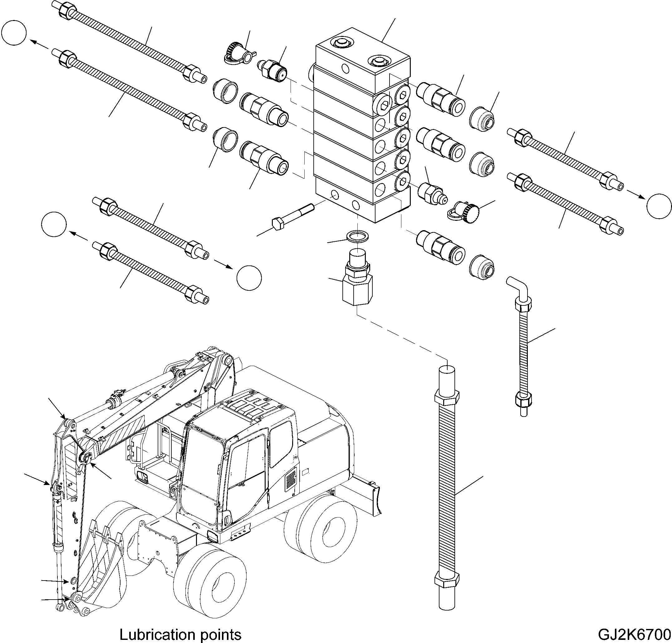 Шланг 42W-09-H4530 KOMATSU