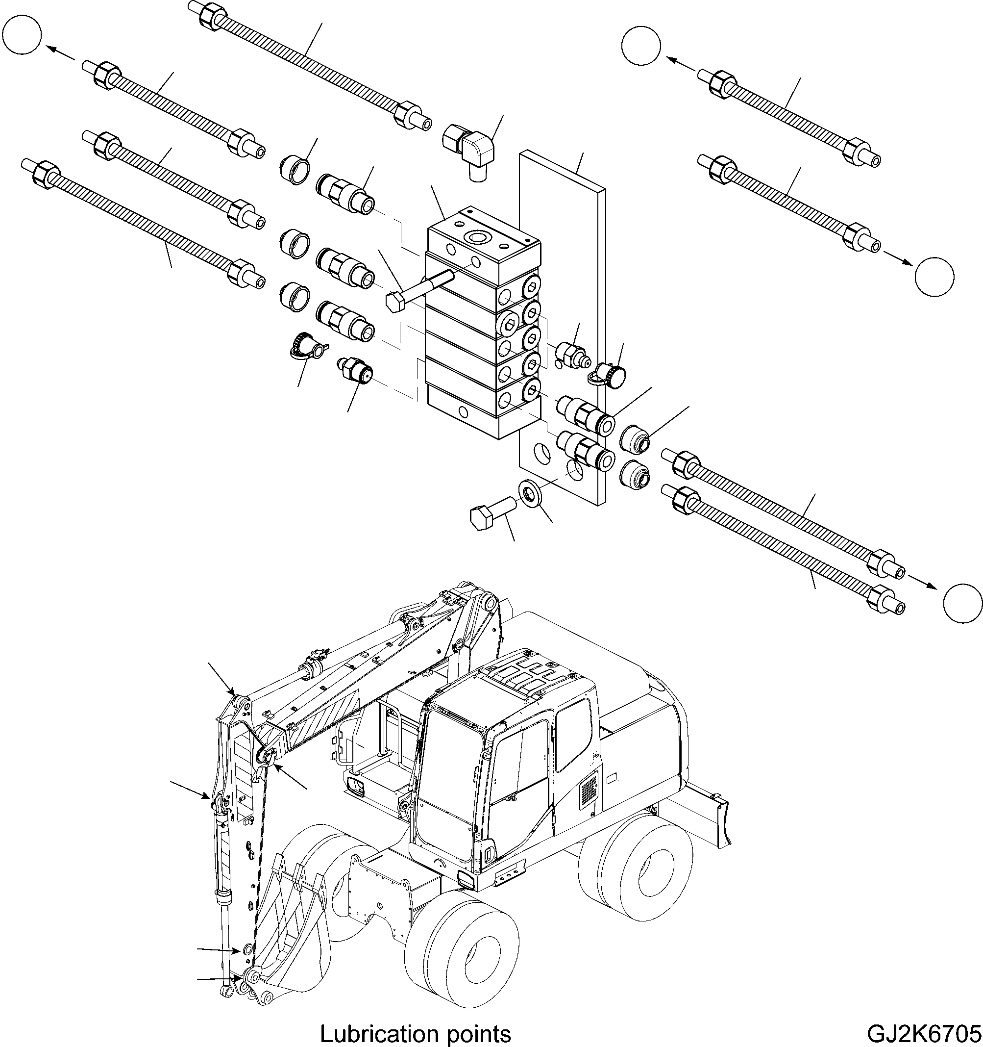 HOSE (MARK 19) 42W-09-H5000 KOMATSU