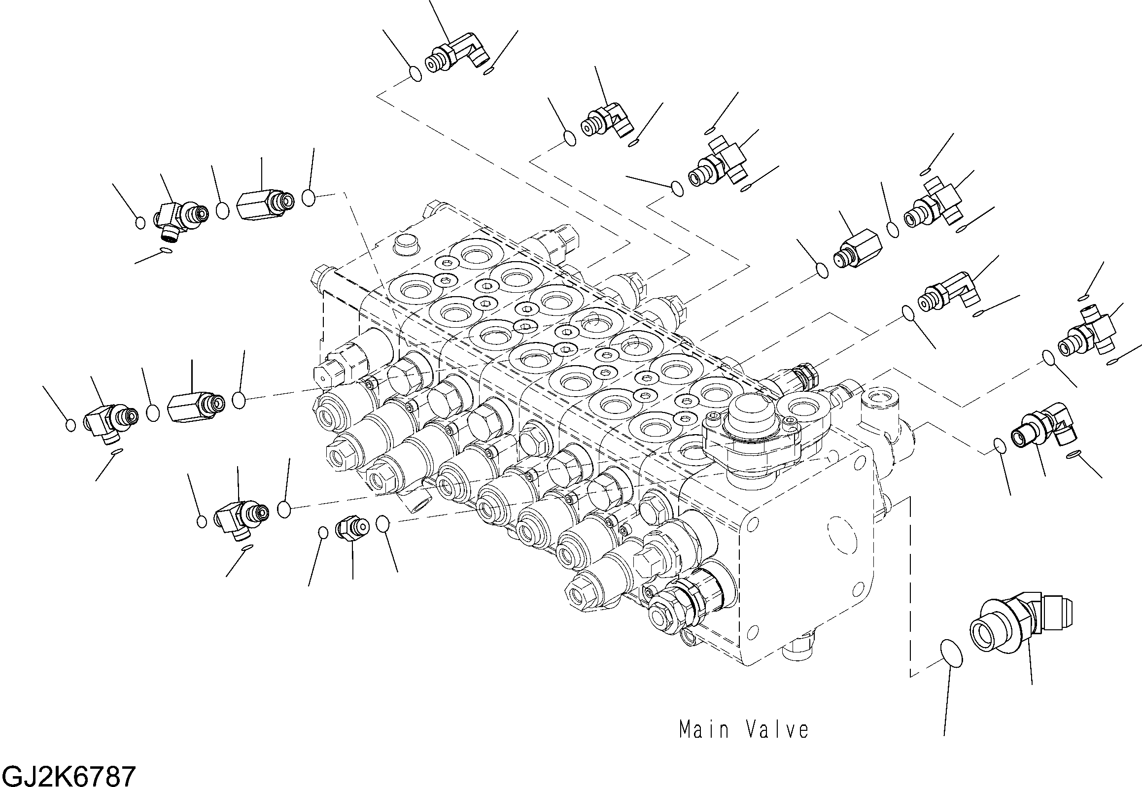 Переходник 20G-62-32640 KOMATSU