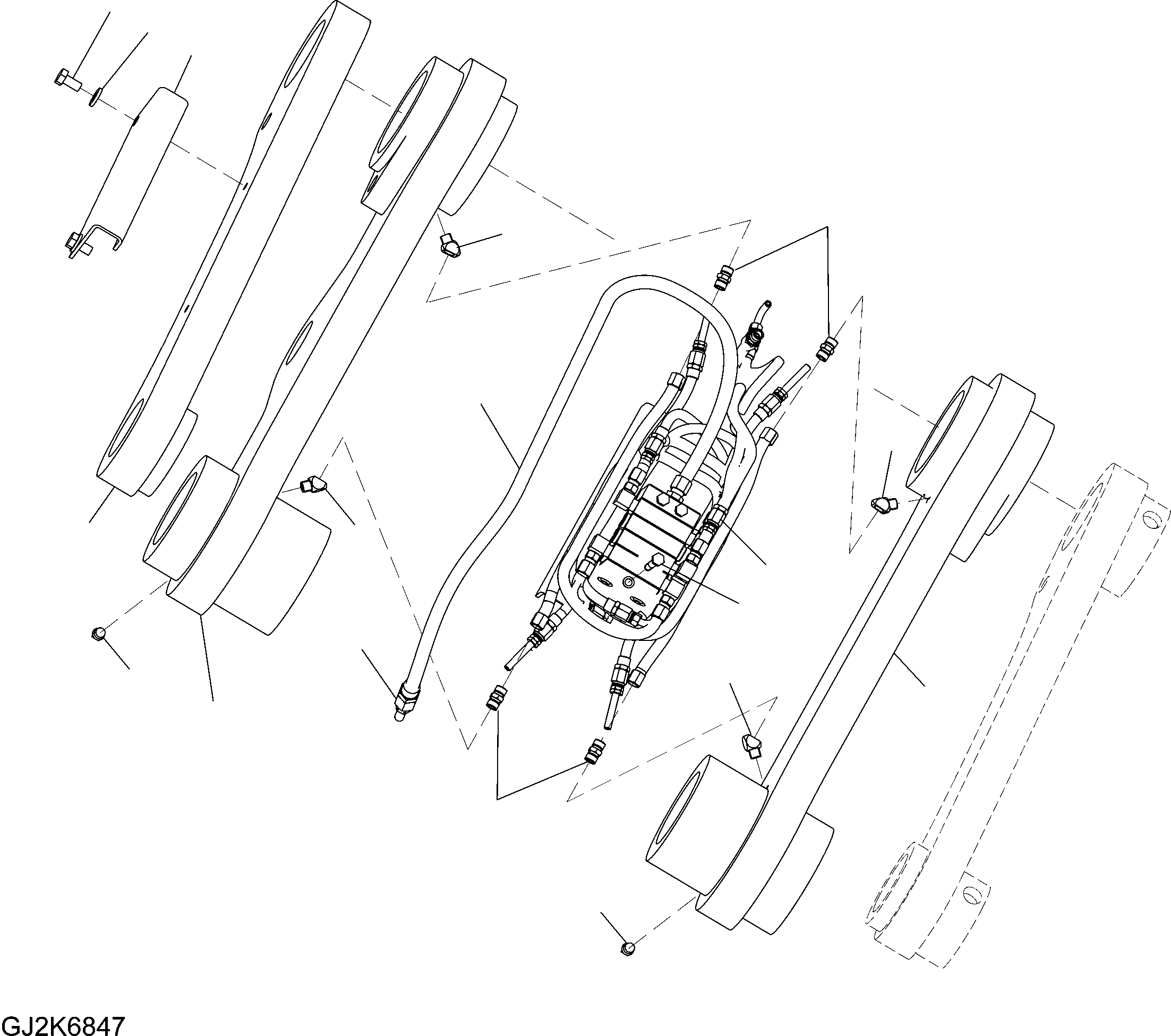 LINK, RHS 20G-S95-H320 KOMATSU