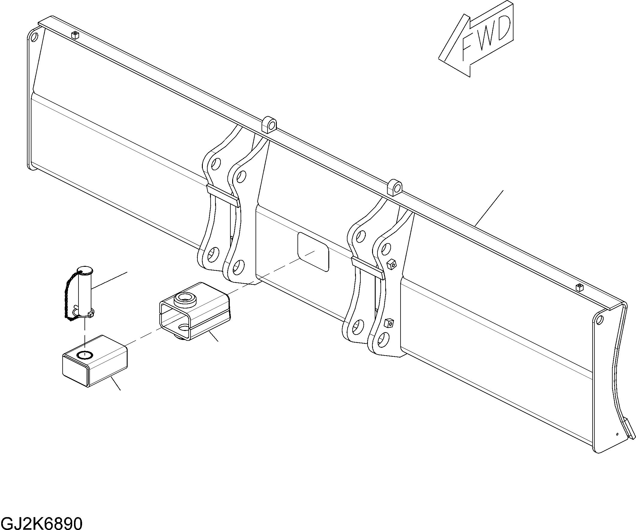 Tube, Welded 20E-910-3580 KOMATSU