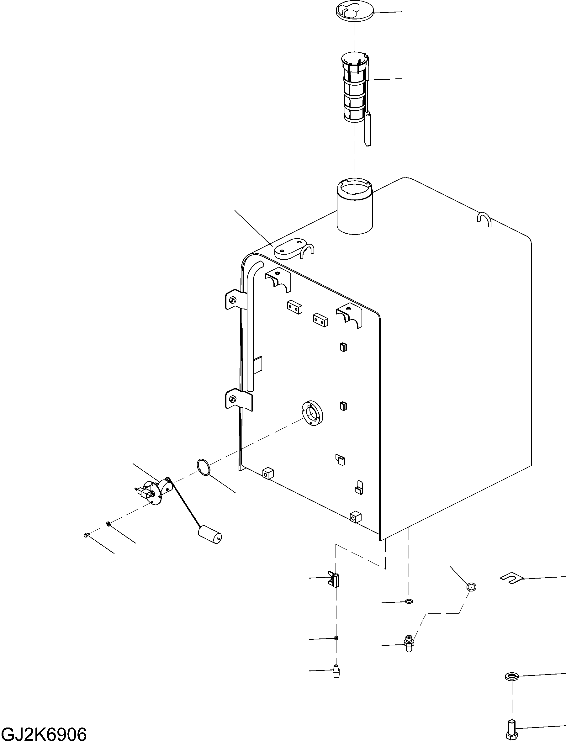 FUEL TANK ASSEMBLY 20G-04-31362 KOMATSU