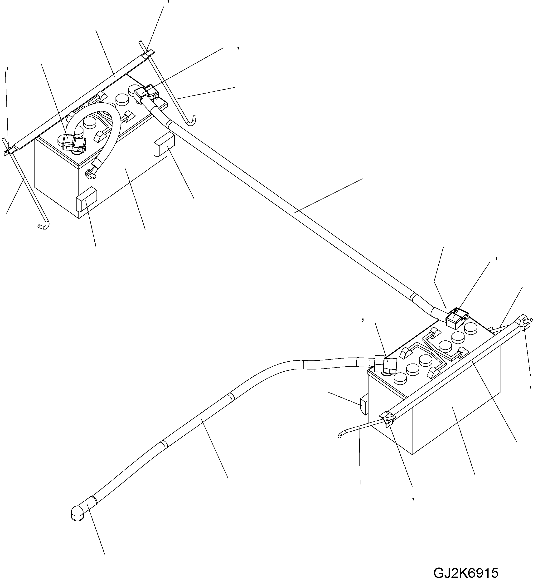 Аккумуляторная батарея 418-06-H4180 KOMATSU