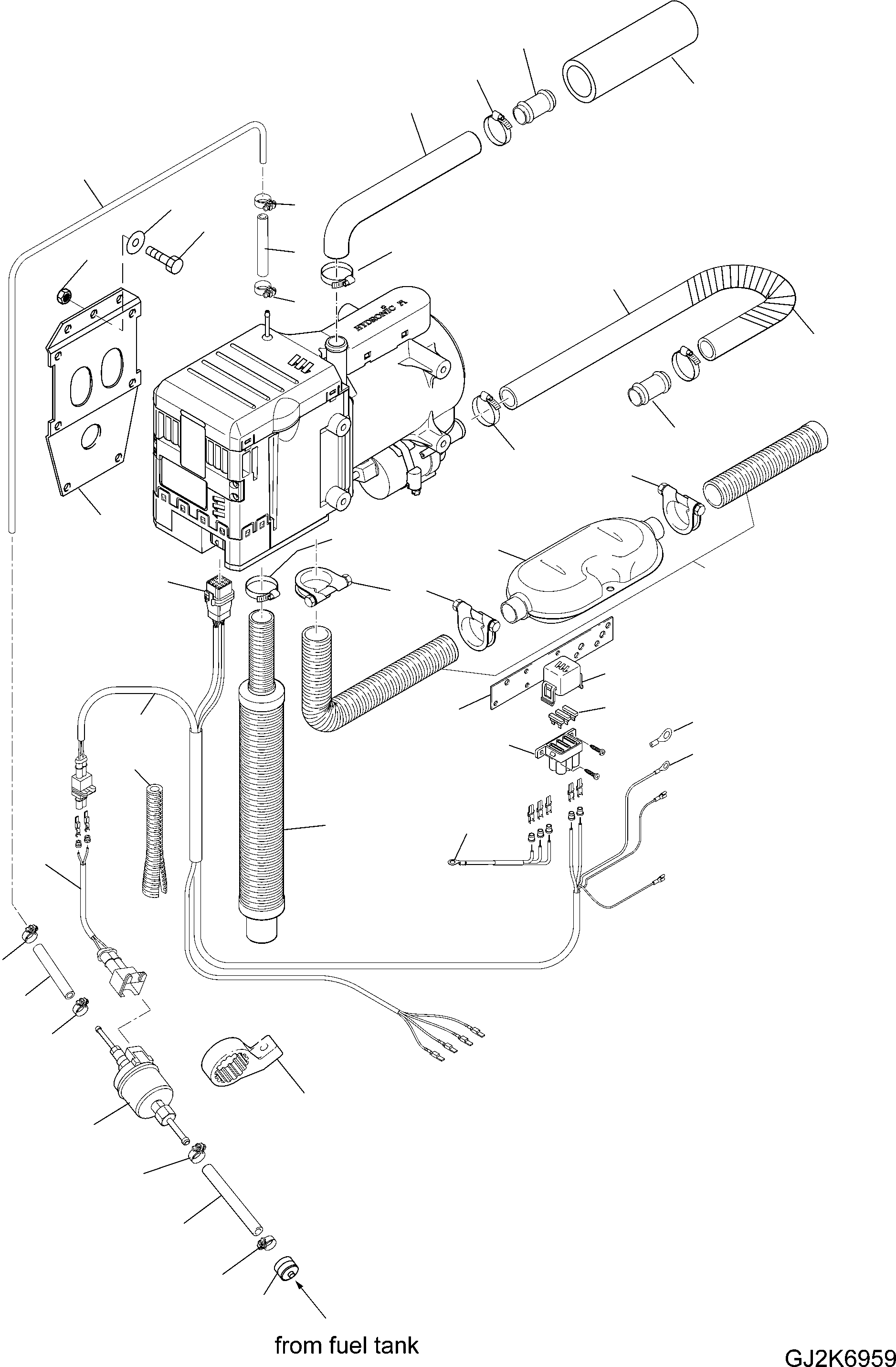 Держатель 20G-04-H0P07 KOMATSU