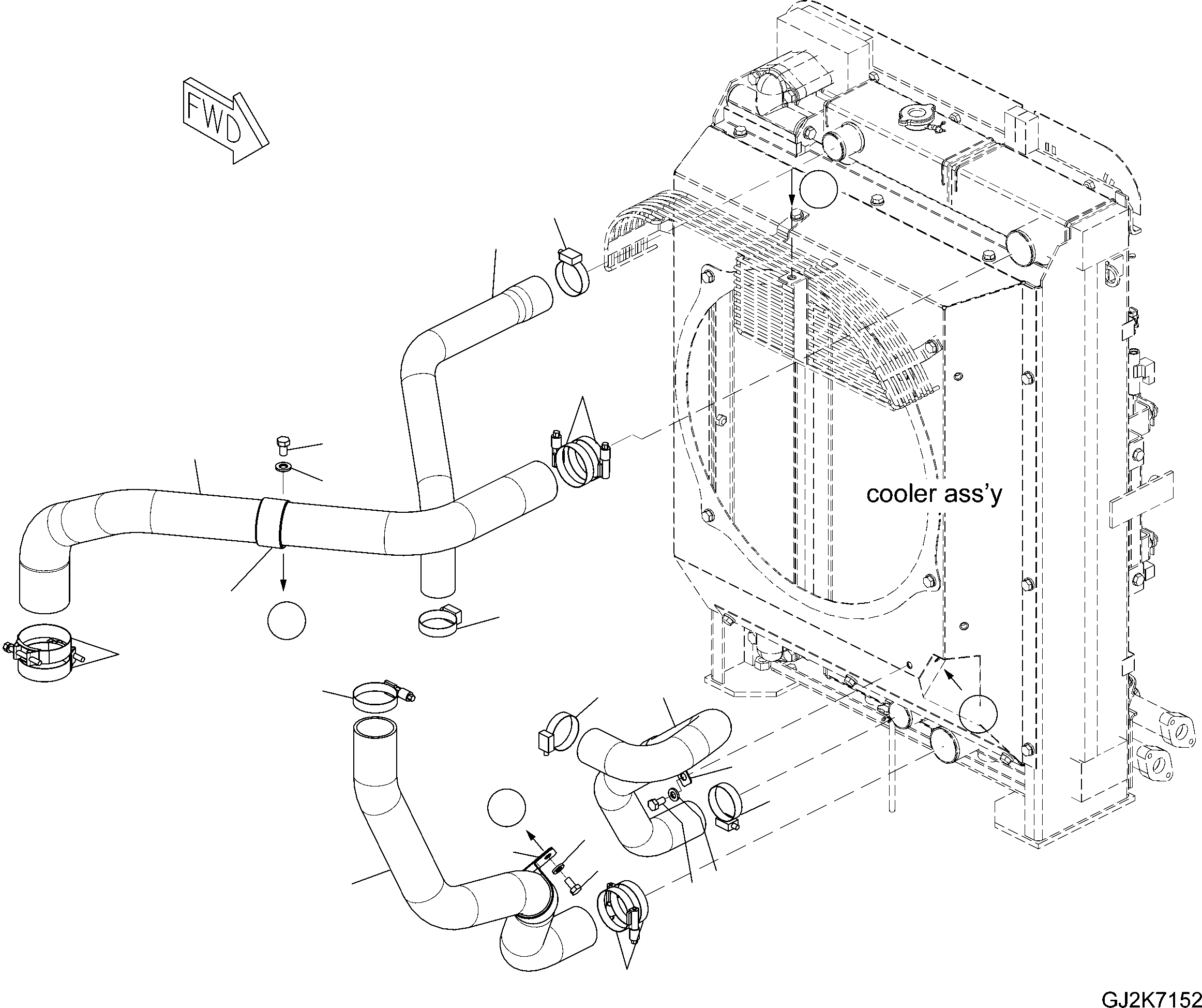 Шланг 20E-03-41610 KOMATSU
