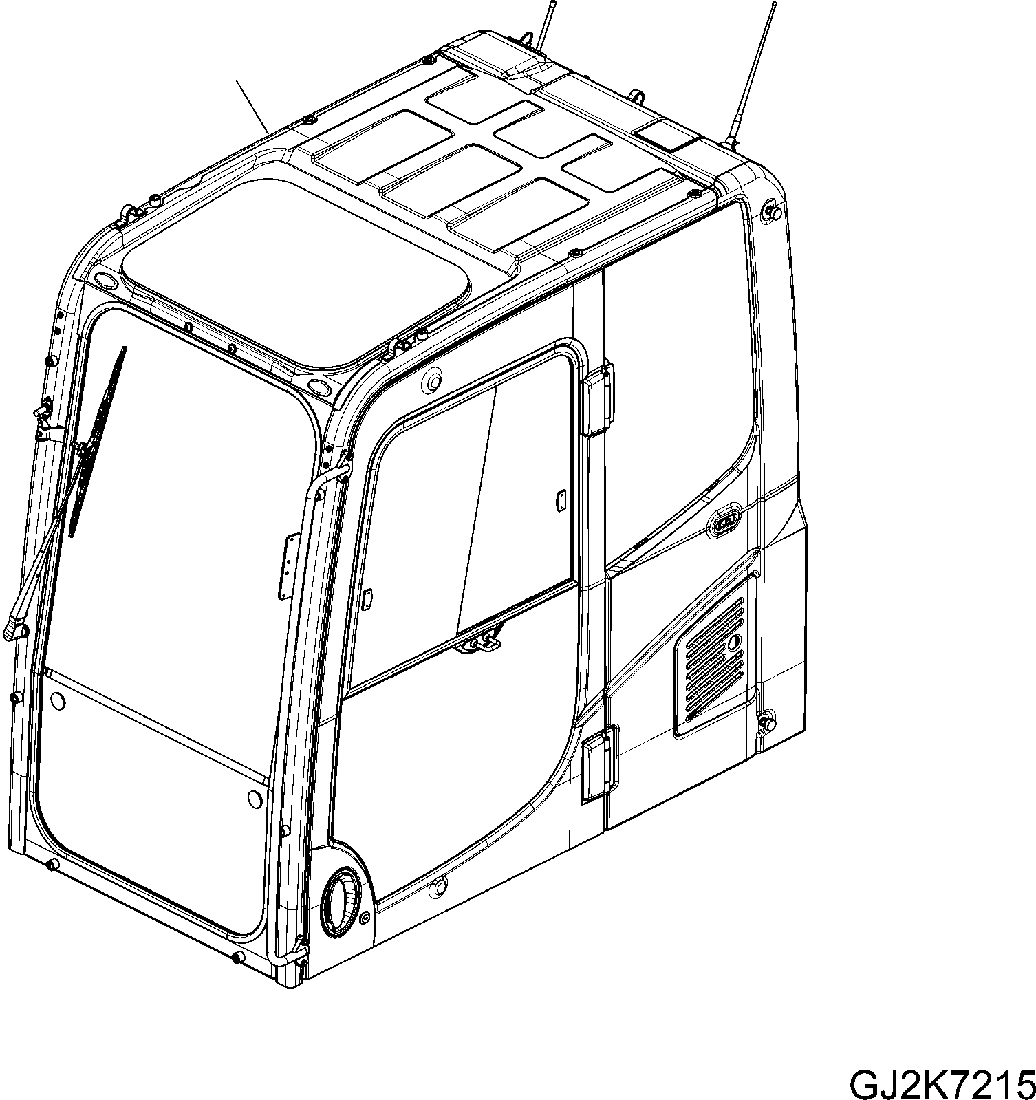 Operator´s Cab Assembly 20G-53-41131 KOMATSU