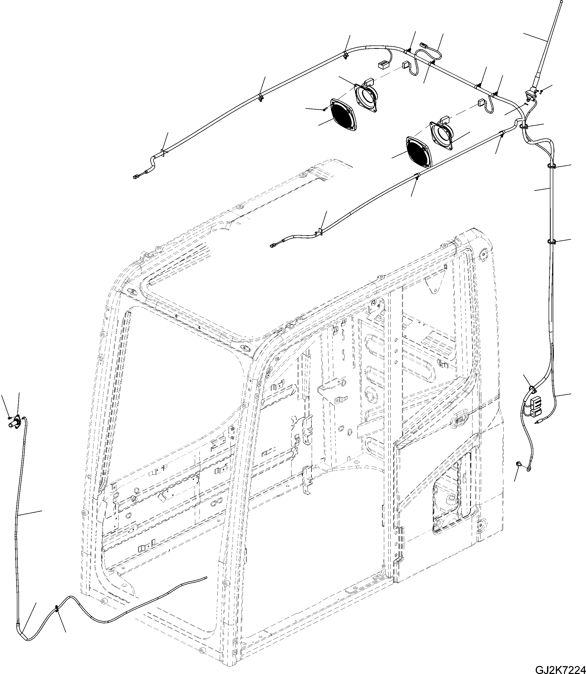 Жгут проводов 20G-06-41450 KOMATSU