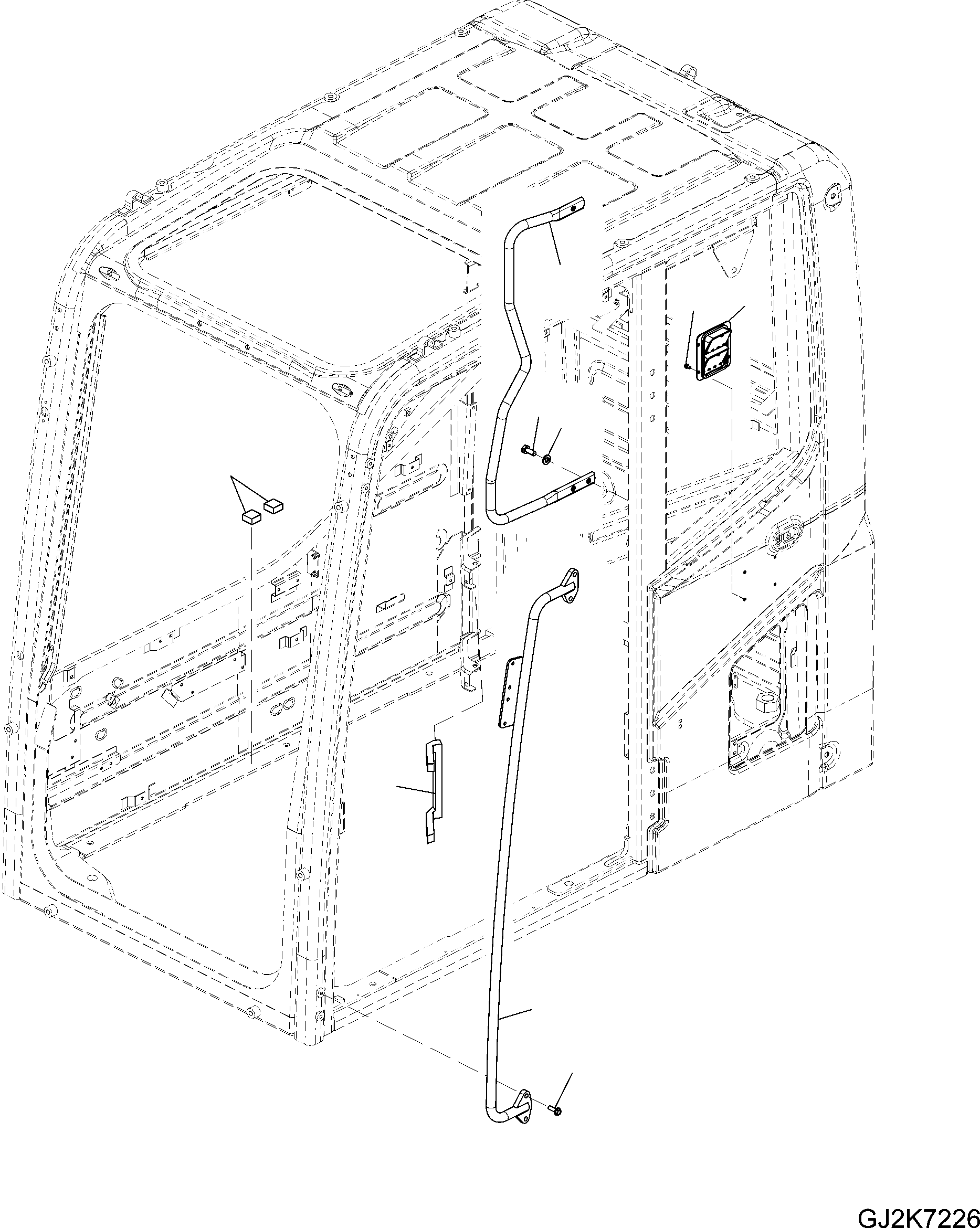 Рукоятка-захват 20G-53-41150 KOMATSU