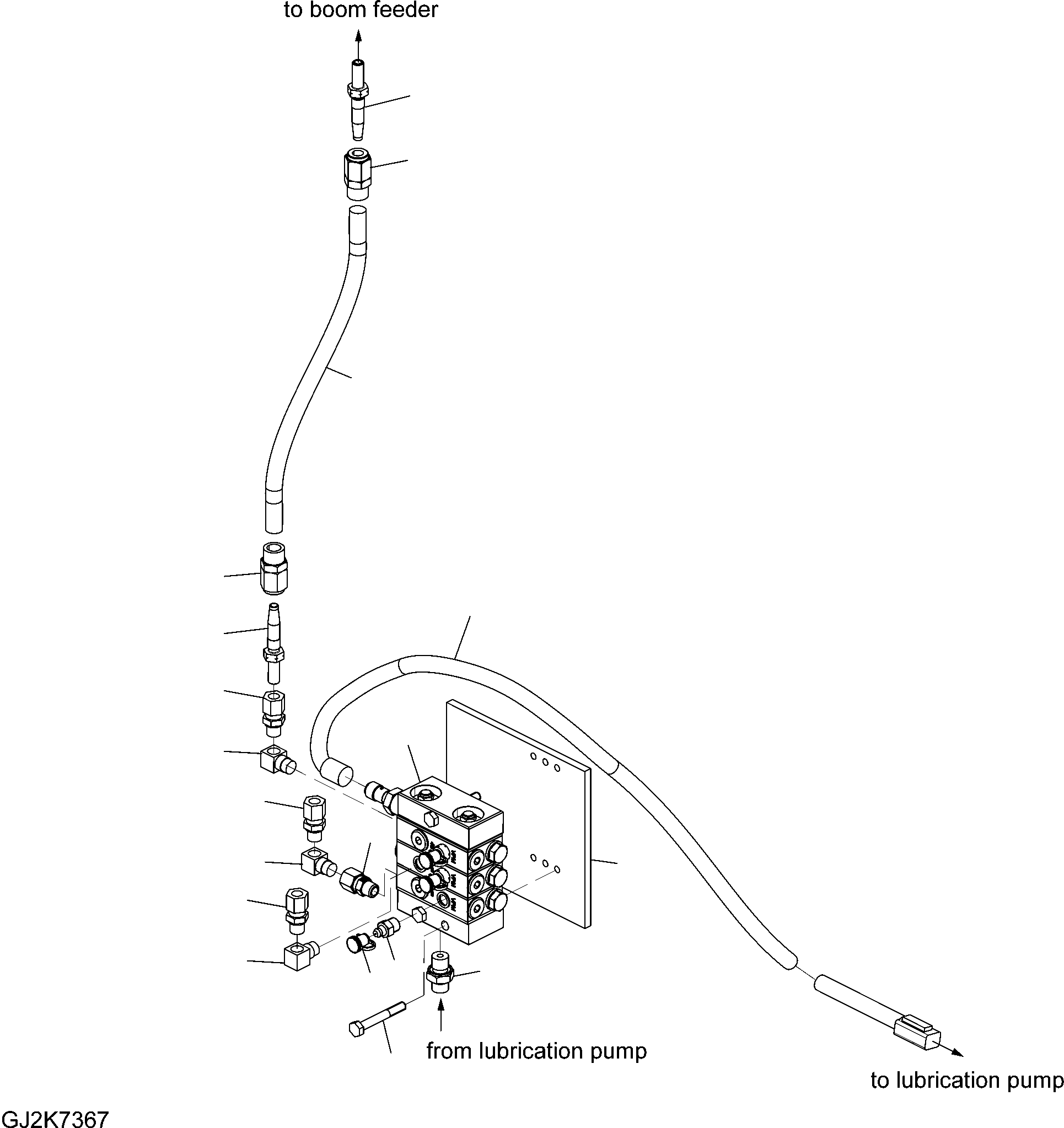 MAIN FEEDER, (2PB) 20E-S95-H560 KOMATSU