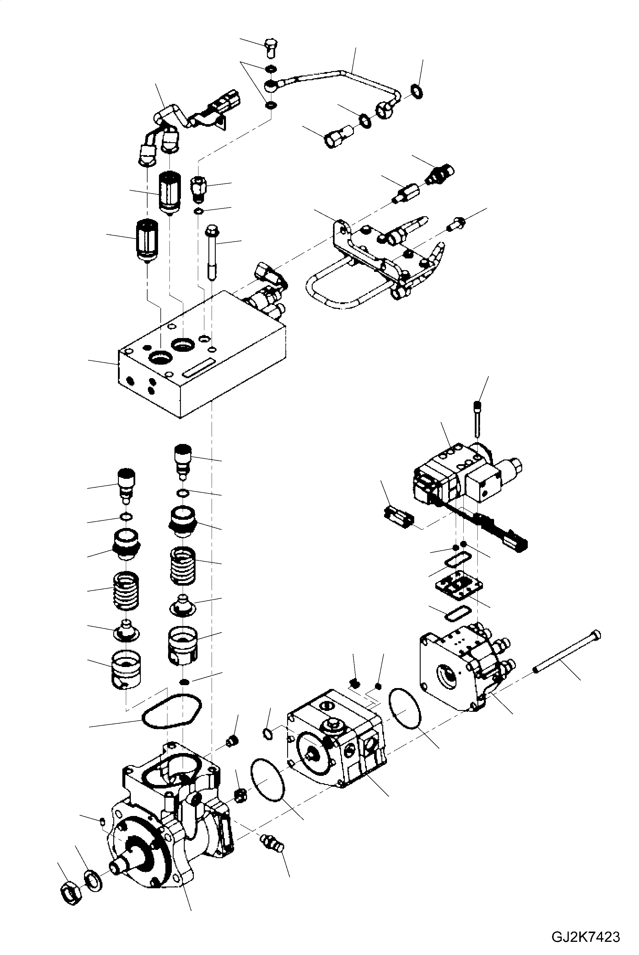 Установочный штифт CU3329899 KOMATSU
