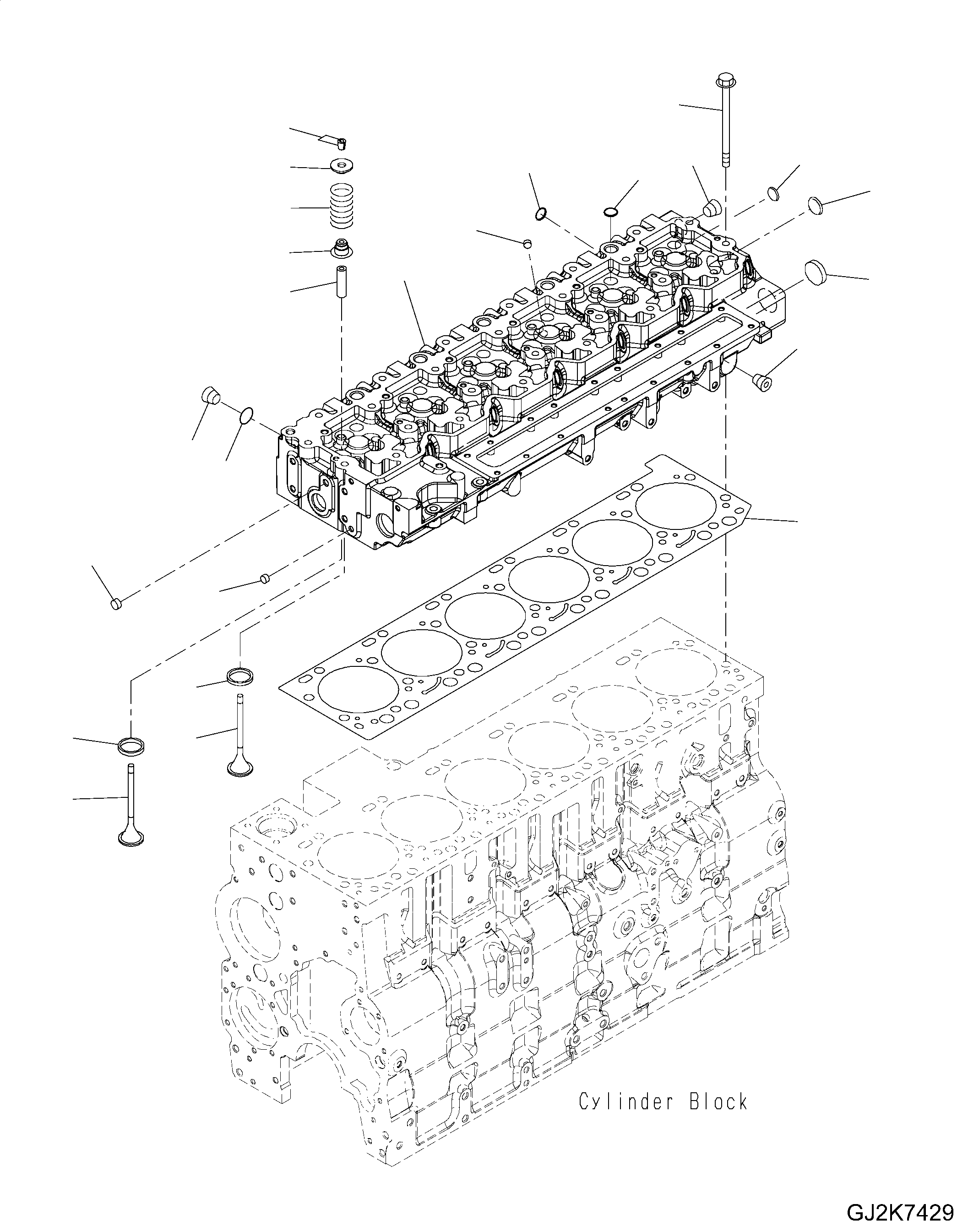 INSERT, VALVE CU3940153 KOMATSU