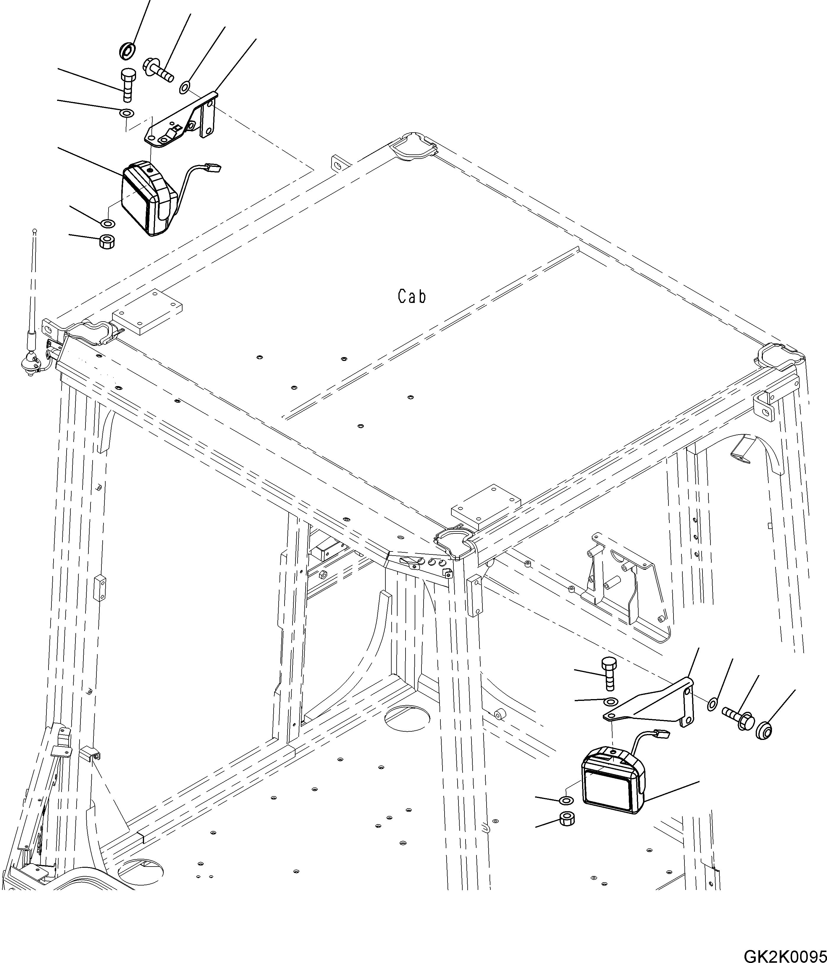 BRACKET, LHS 425-54-H3110 KOMATSU