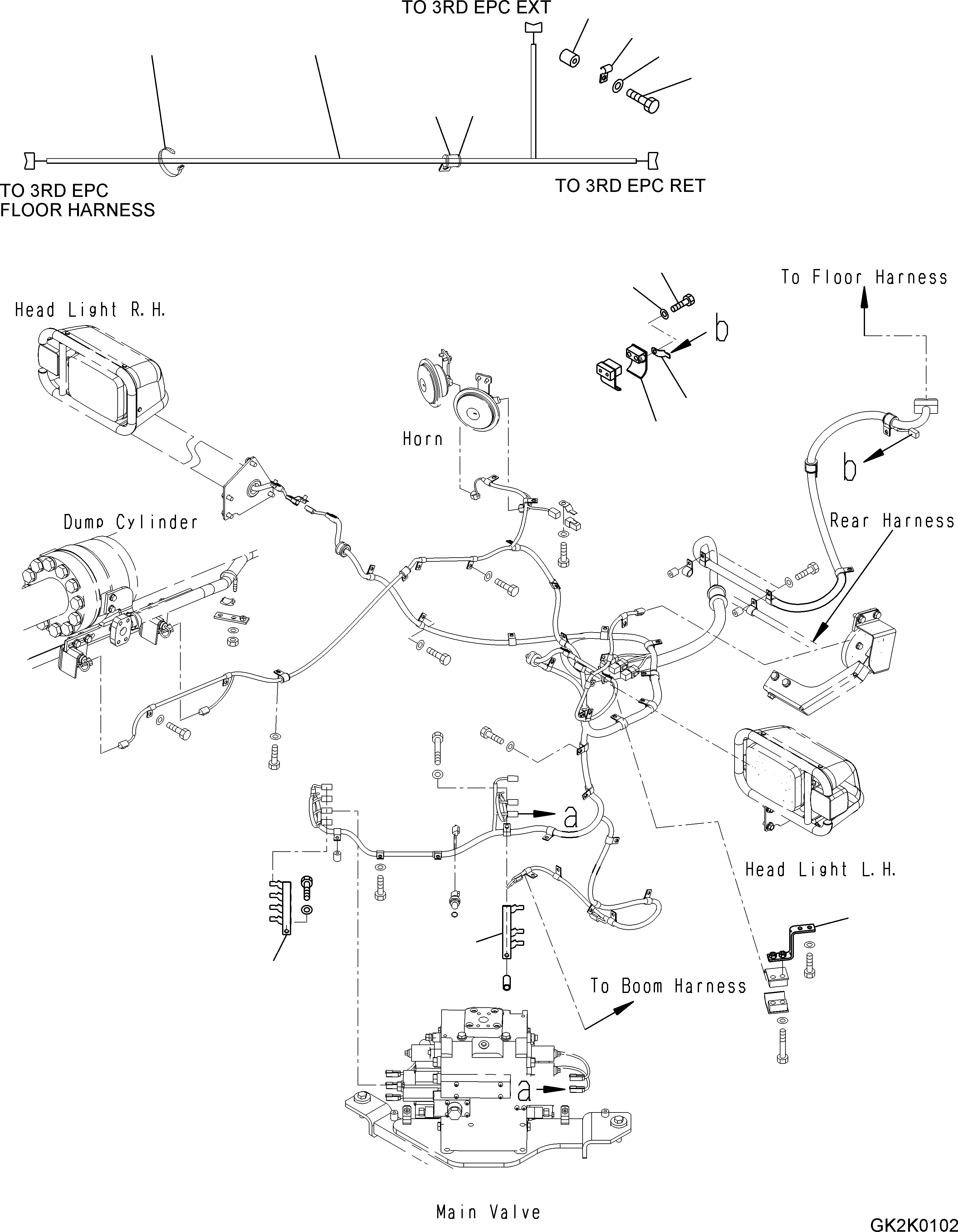Жгут проводов 425-06-32461 KOMATSU