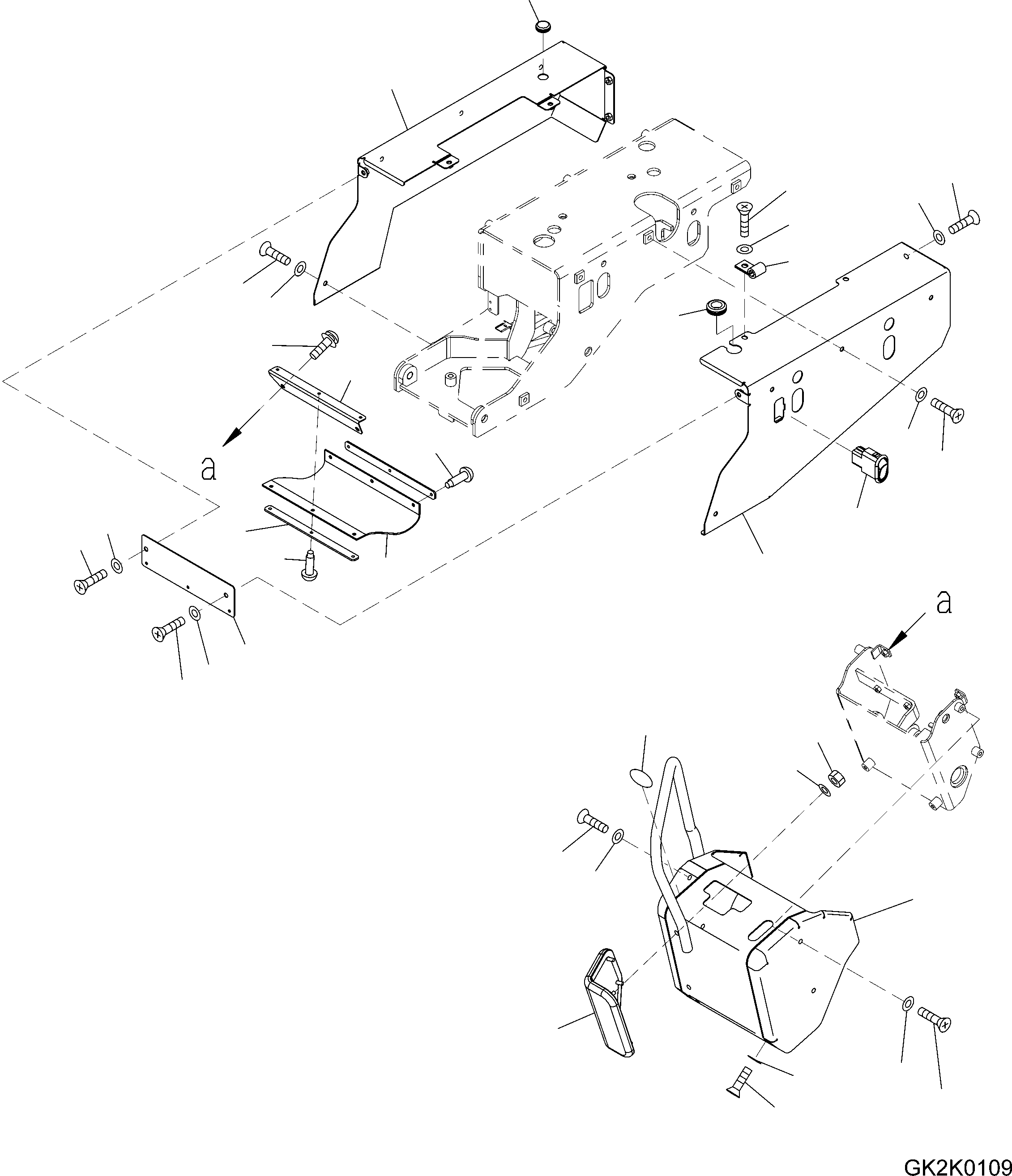 COVER, RHS 425-S33-H630 KOMATSU