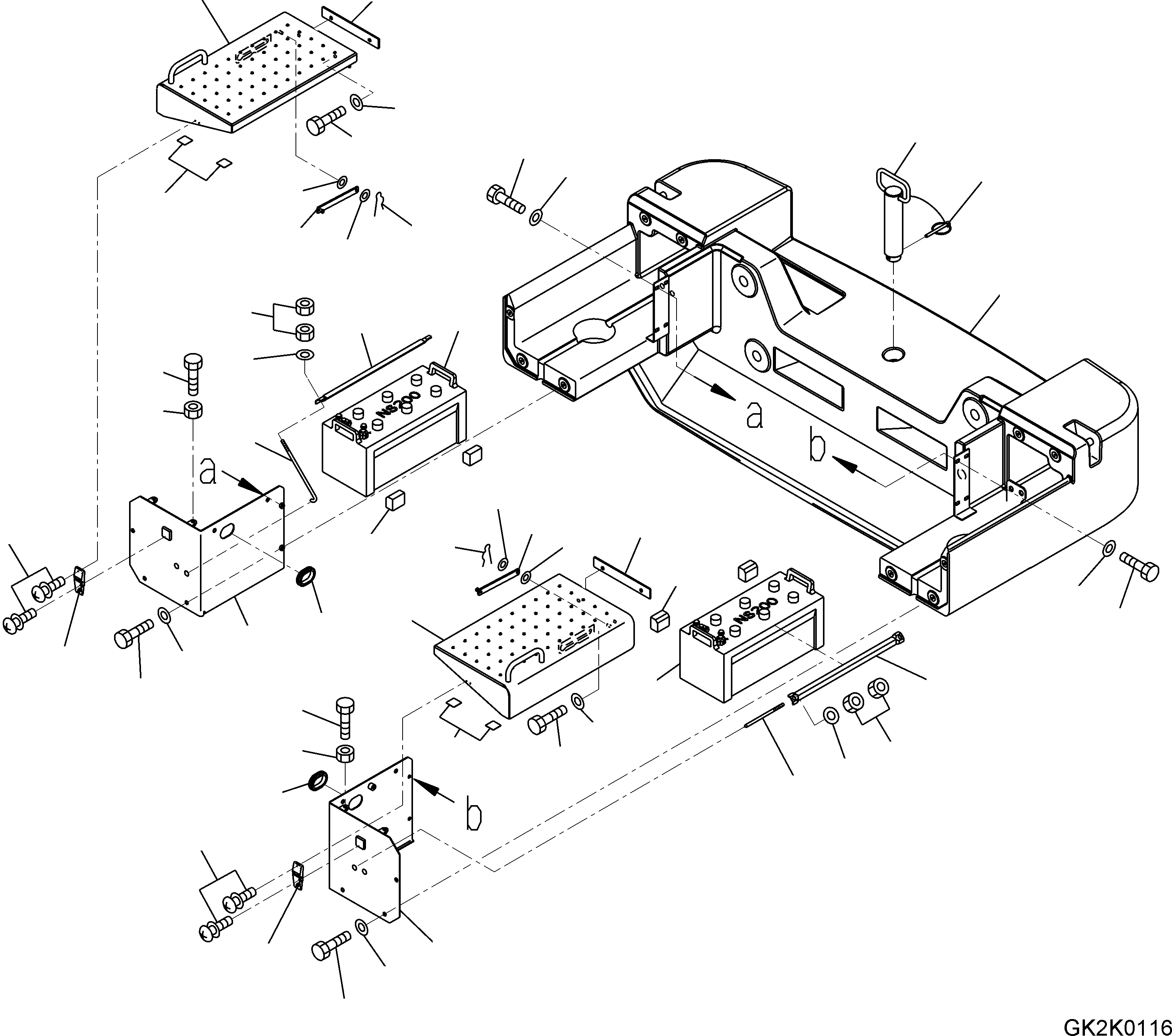 COVER, RHS 425-06-H4111 KOMATSU