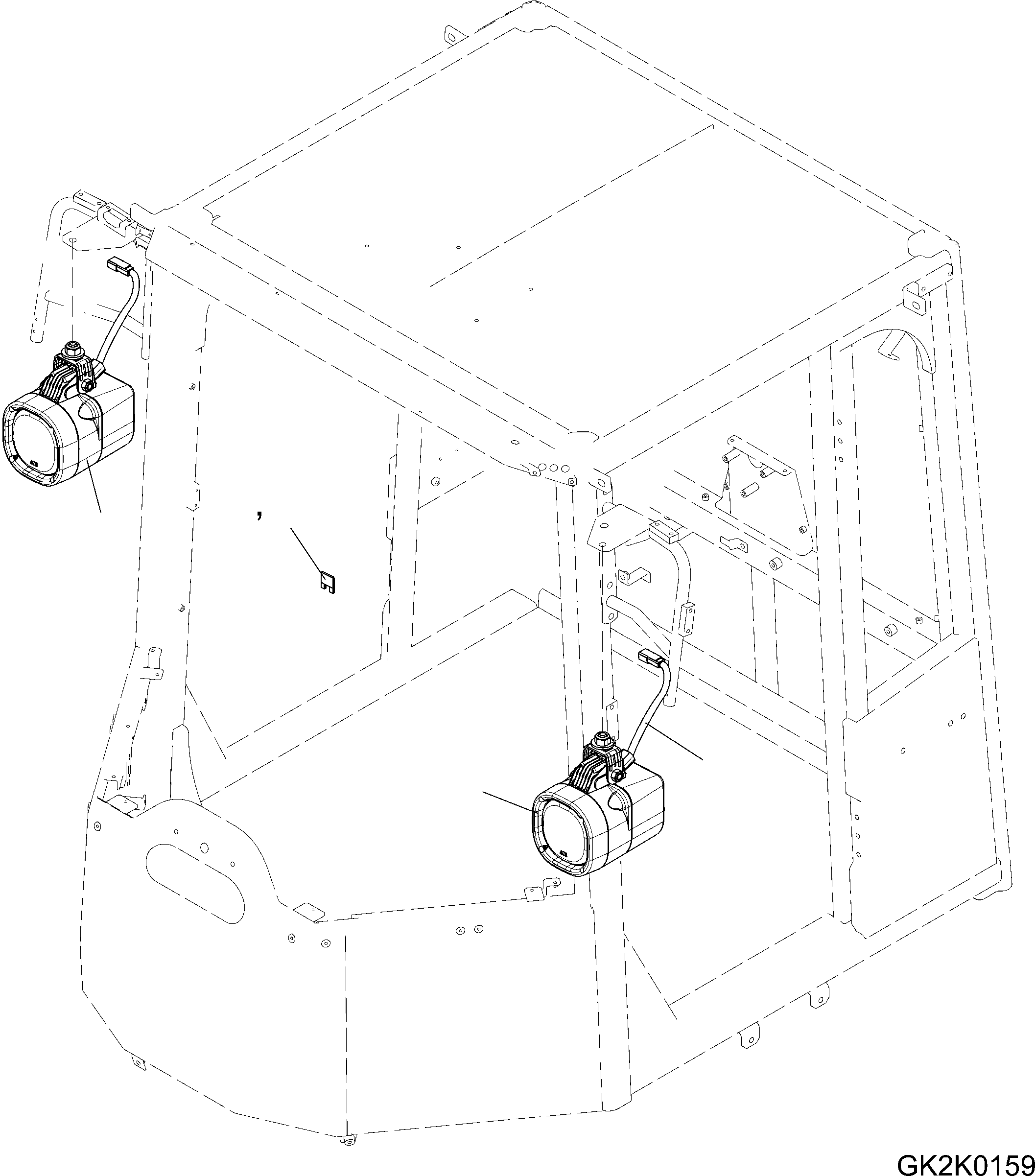 Жгут проводов 418-06-H3100 KOMATSU