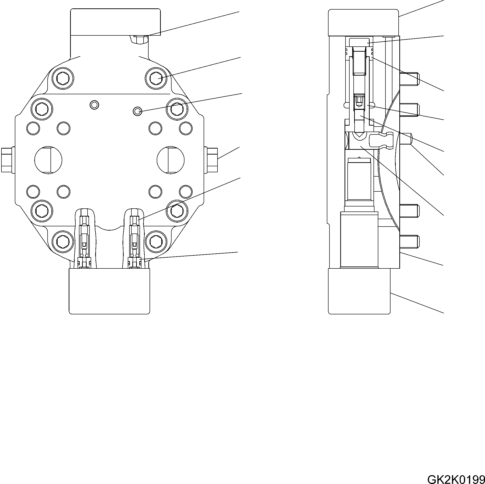CONTROL (418-18-H0P08) KOMATSU
