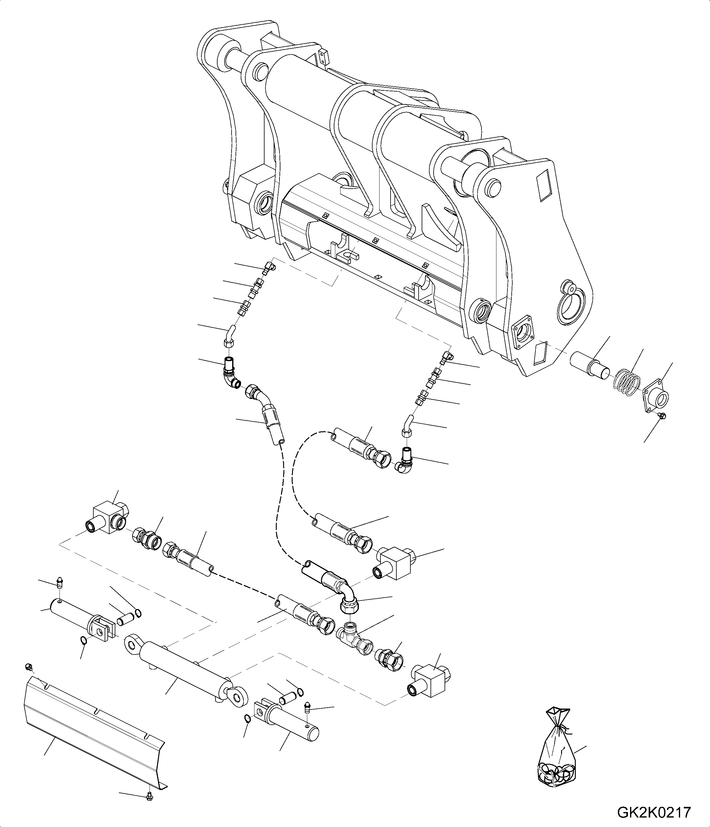 QUICK COUPLER 417-73-H2201 KOMATSU