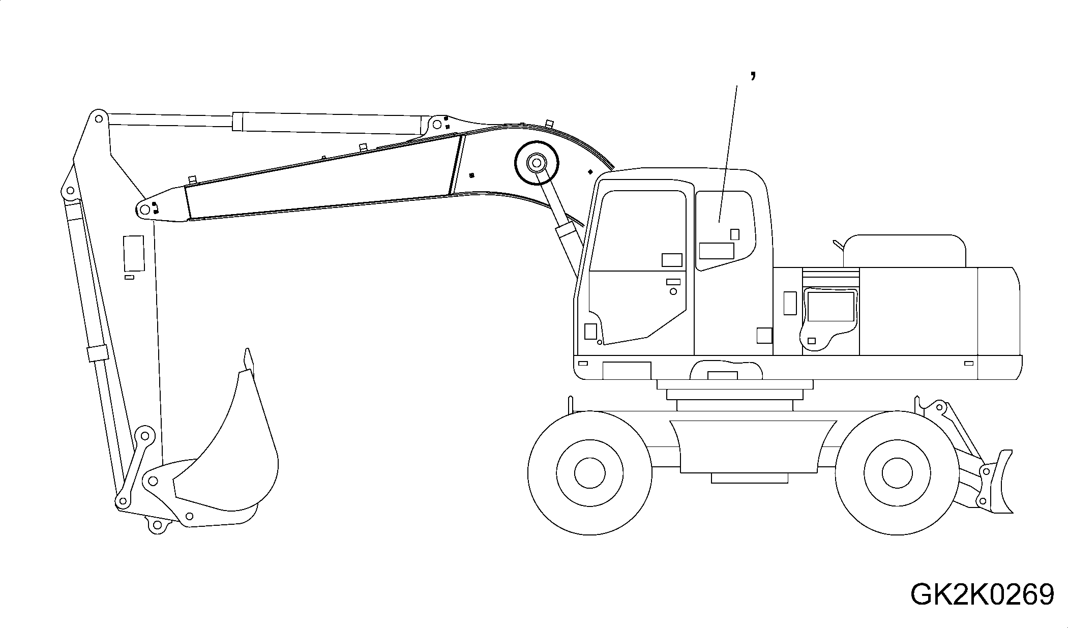 Plate, Lift Capacity 20J-00-11160 KOMATSU