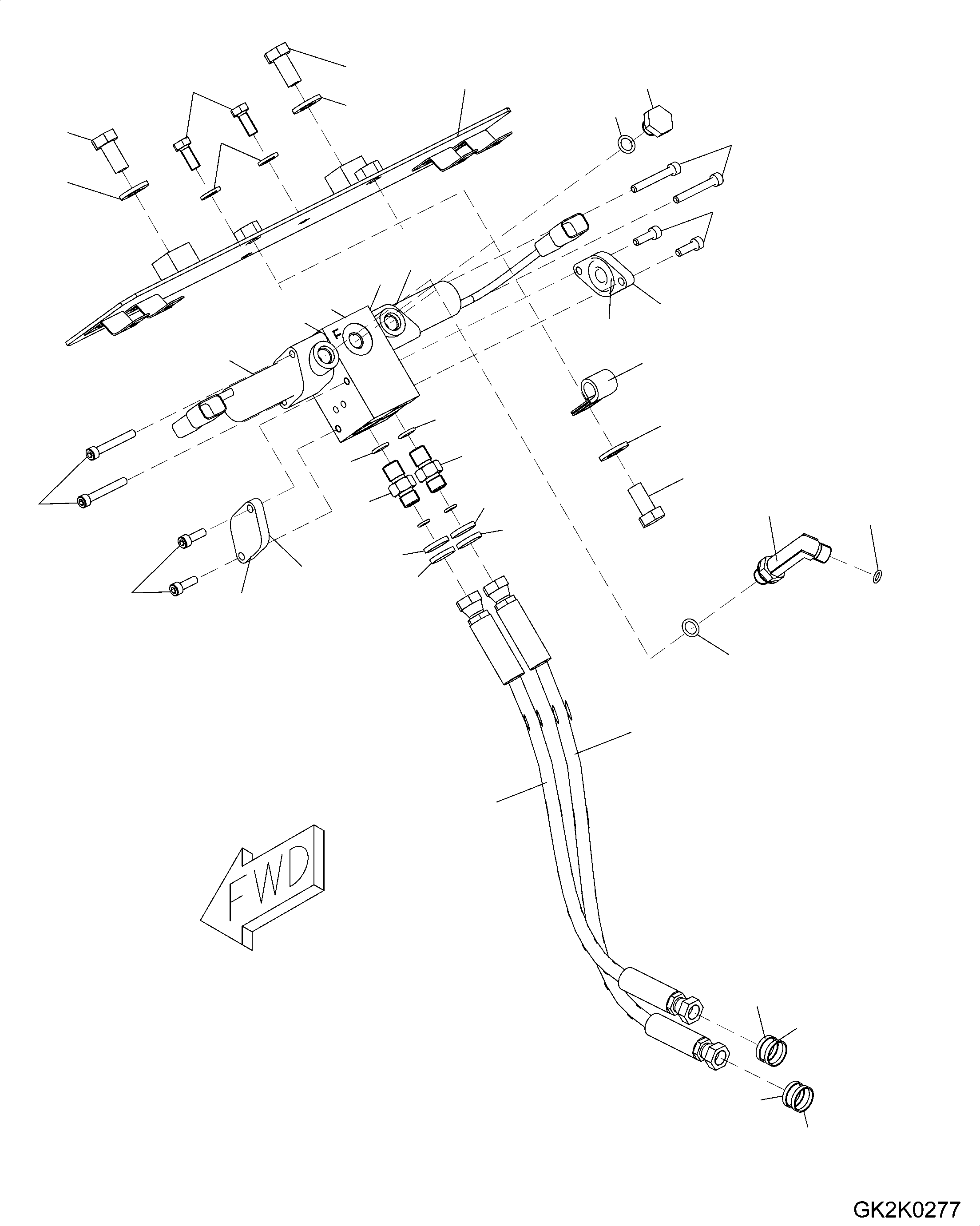 Кронштейн 20J-62-13151 KOMATSU
