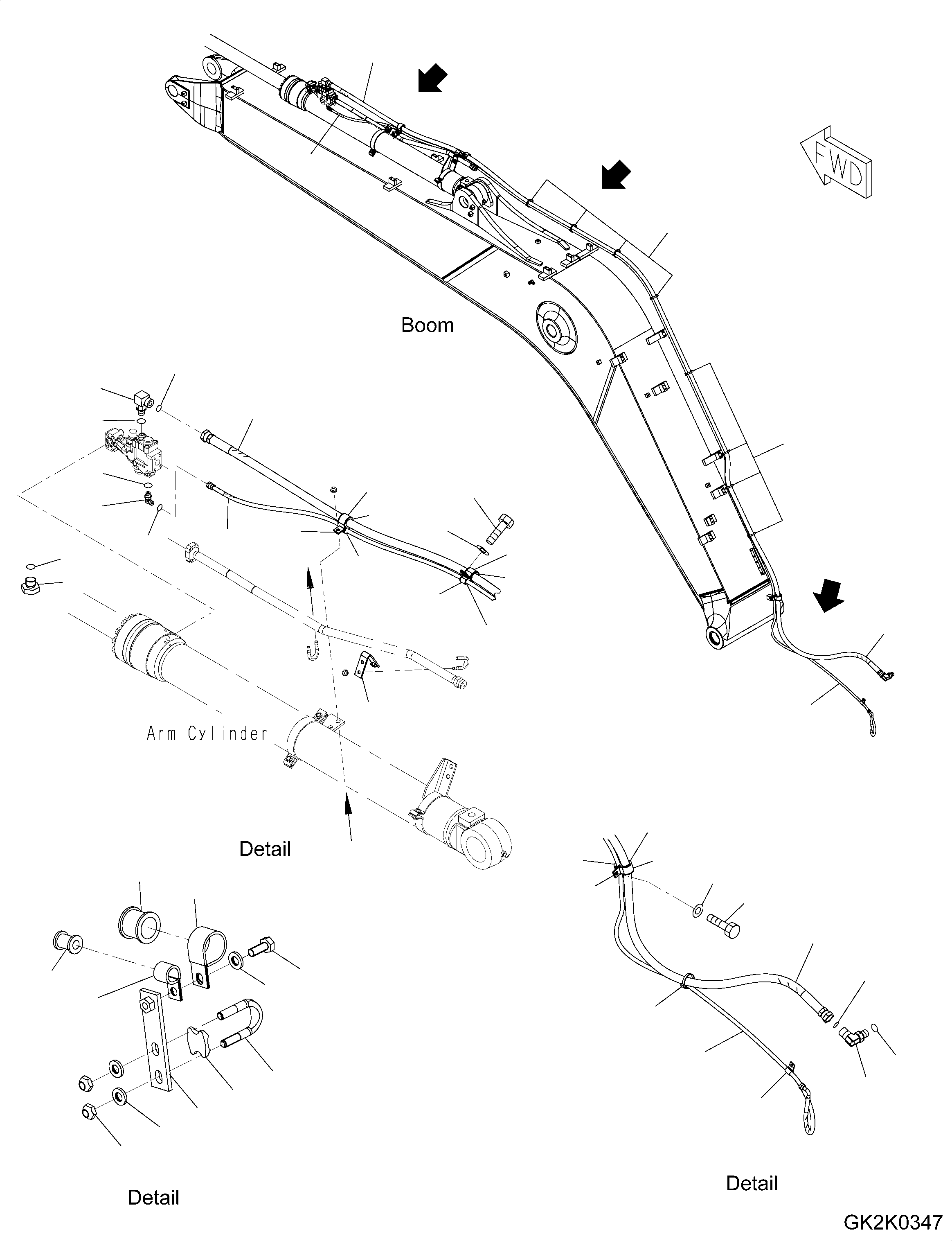 Шланг 02763-00267 KOMATSU