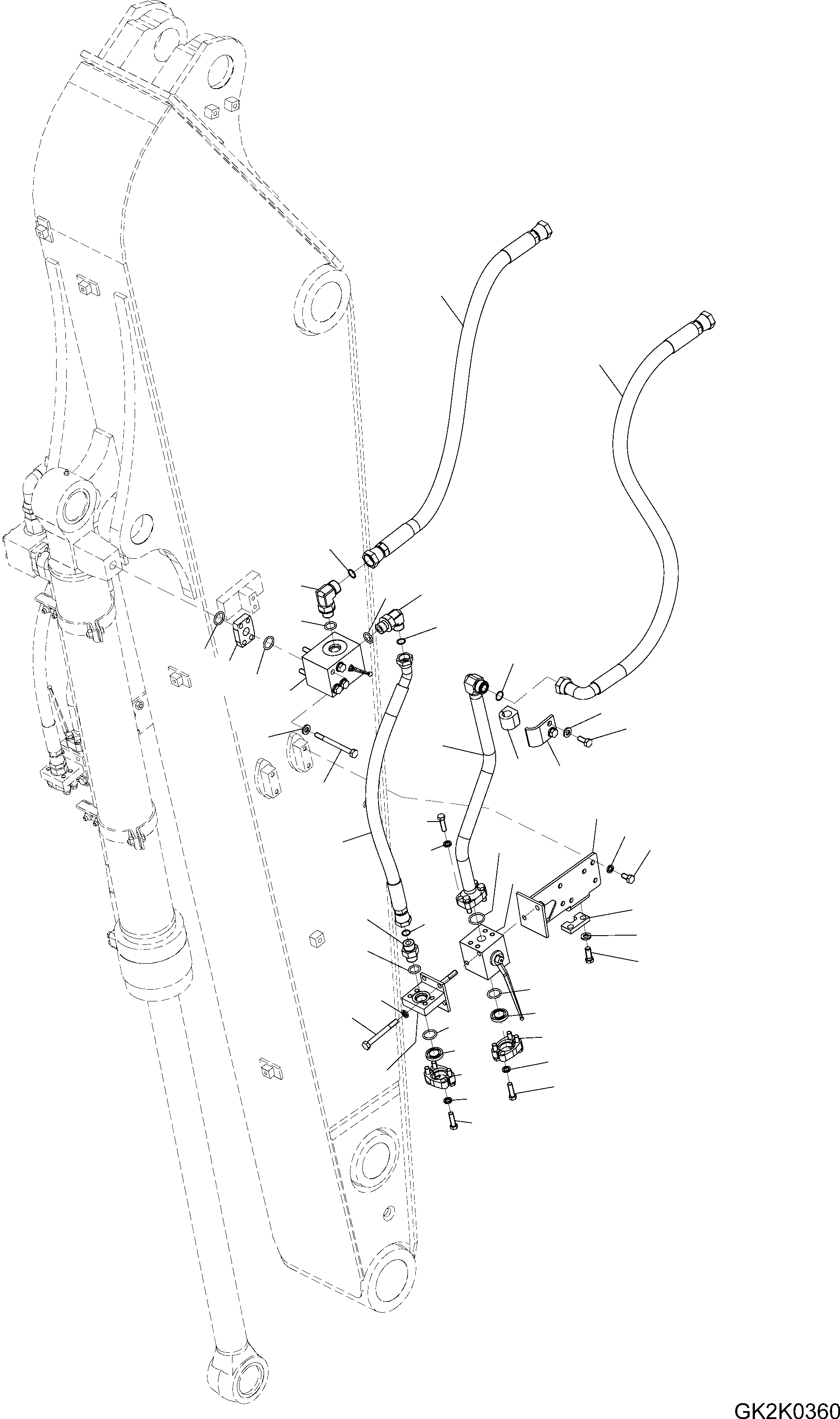 Шланг 02777-20614 KOMATSU
