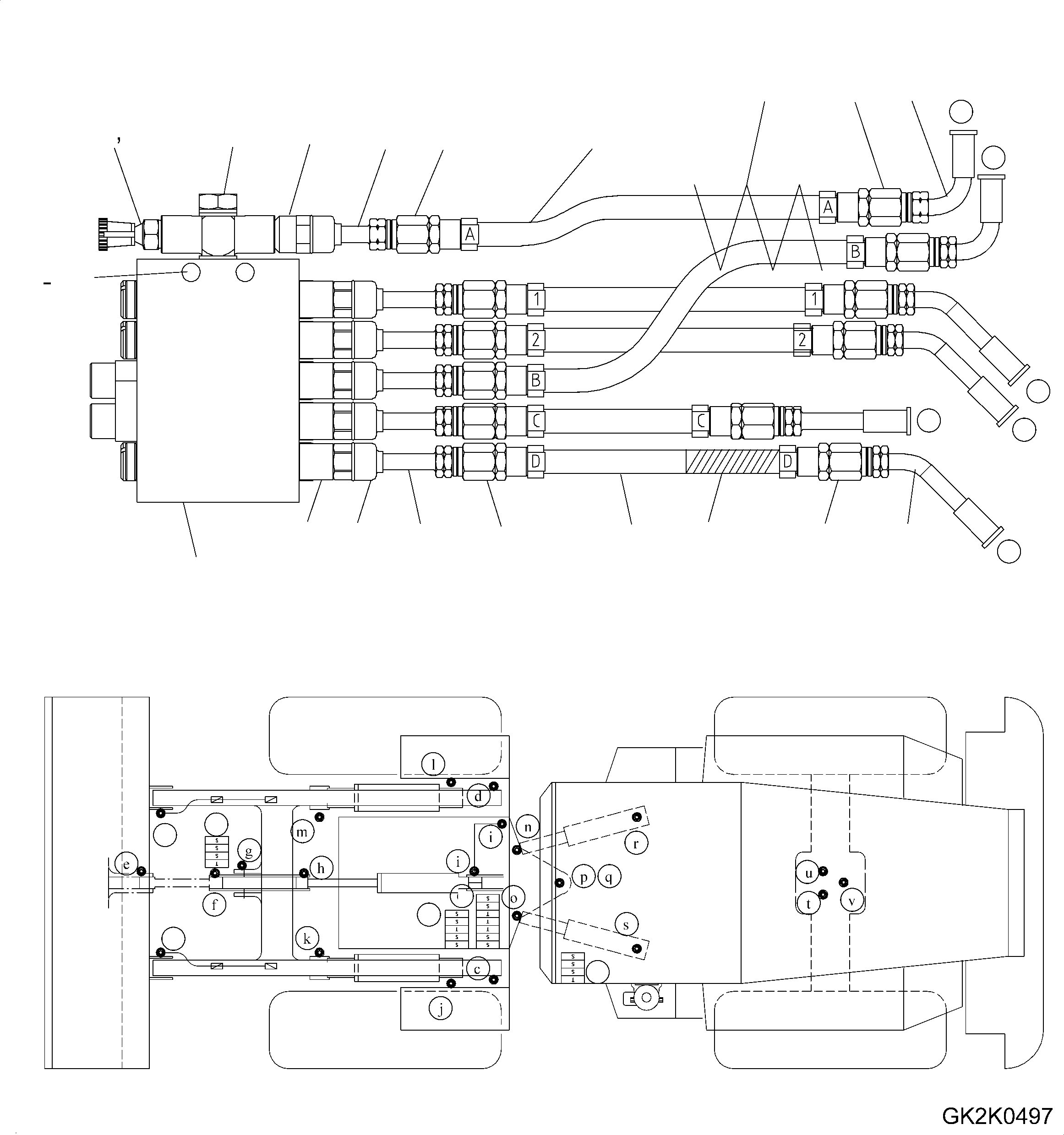 Болт 416-09-H2280 KOMATSU
