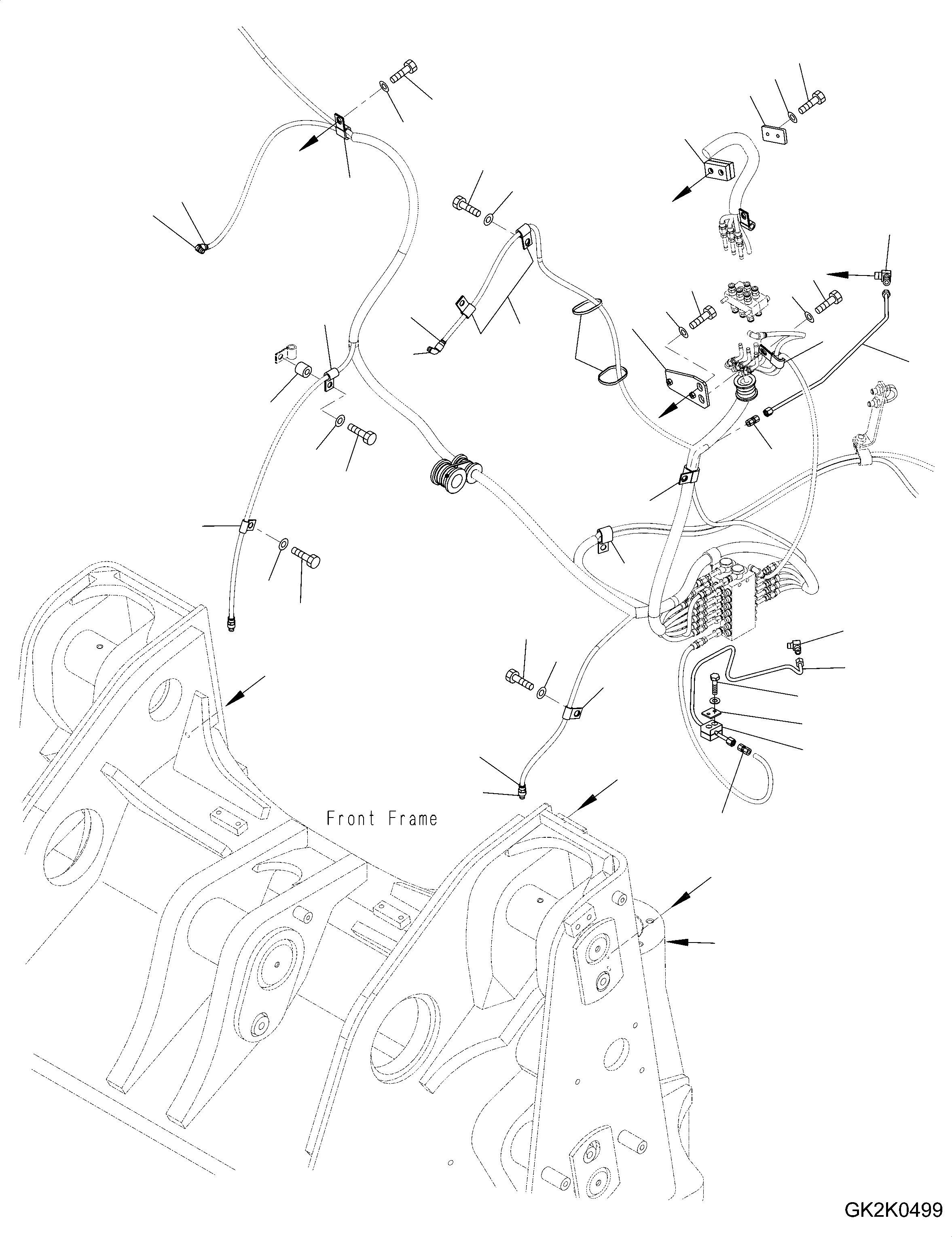 Lubrication Tube 419-S95-H280 KOMATSU