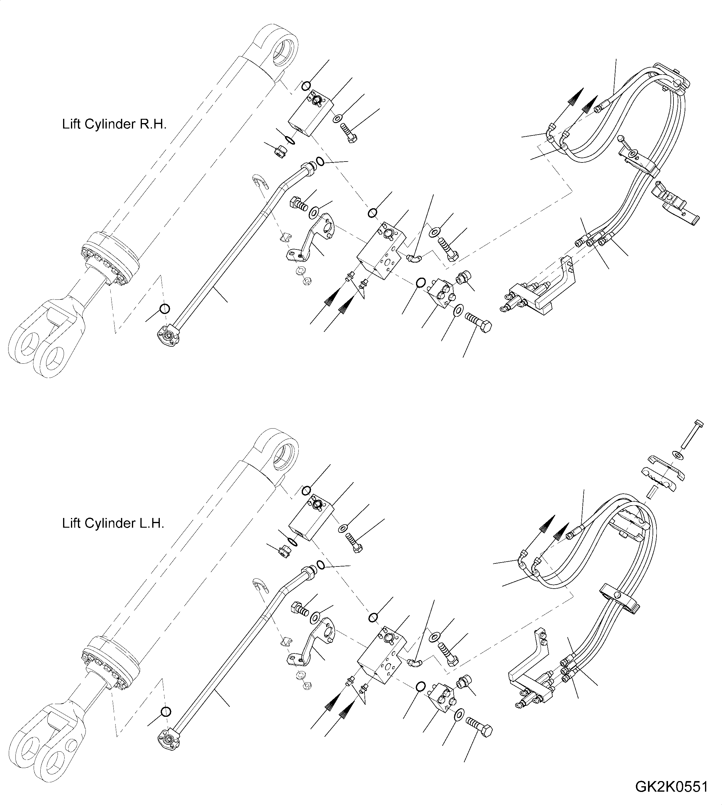 Шланг 02765-00244 KOMATSU
