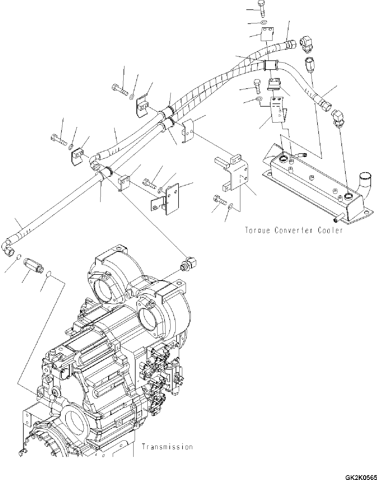 Шланг 423-62-41870 KOMATSU