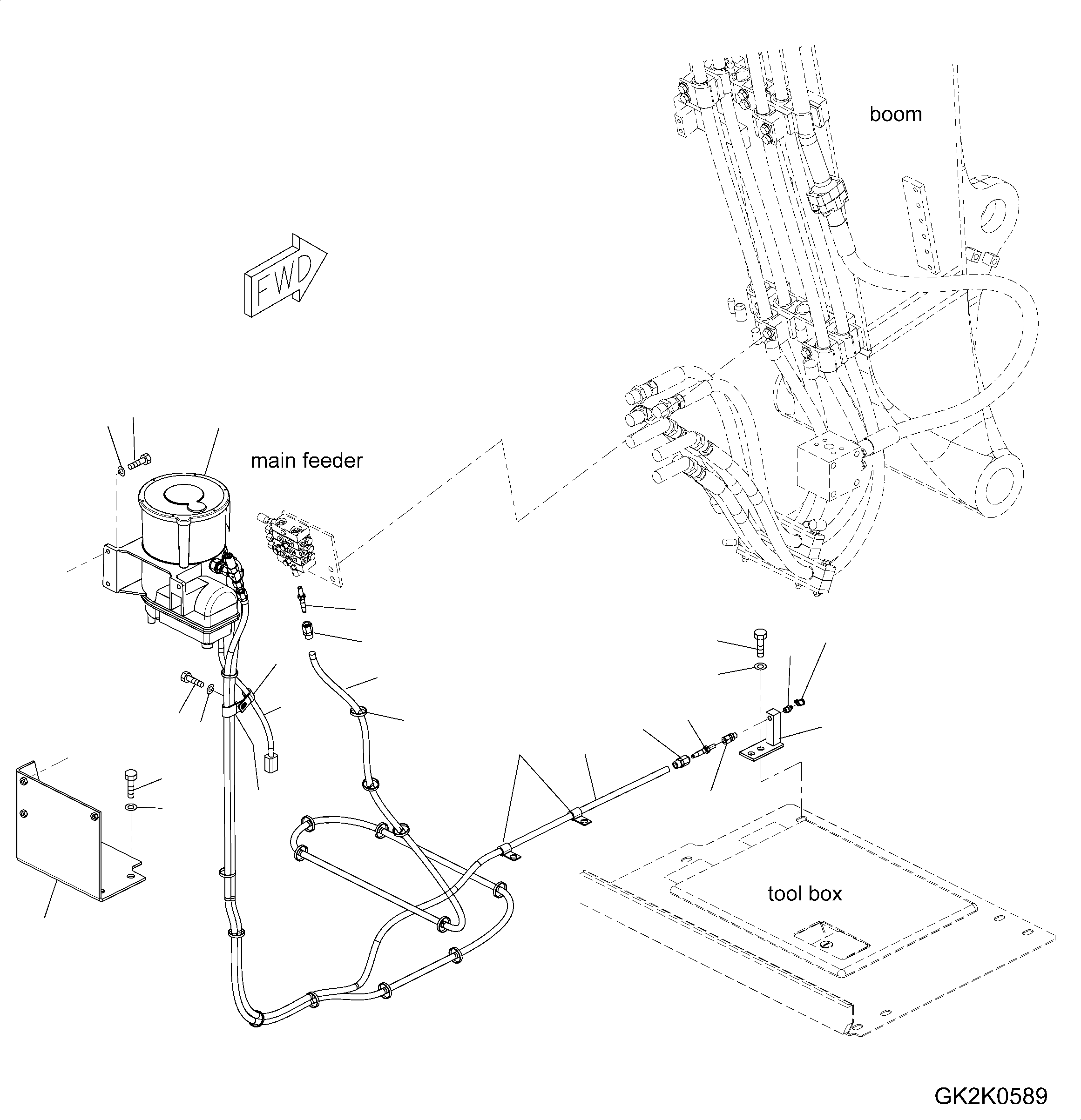 GREASE PUMP ASSEMBLY (20E-S95-4220) KOMATSU